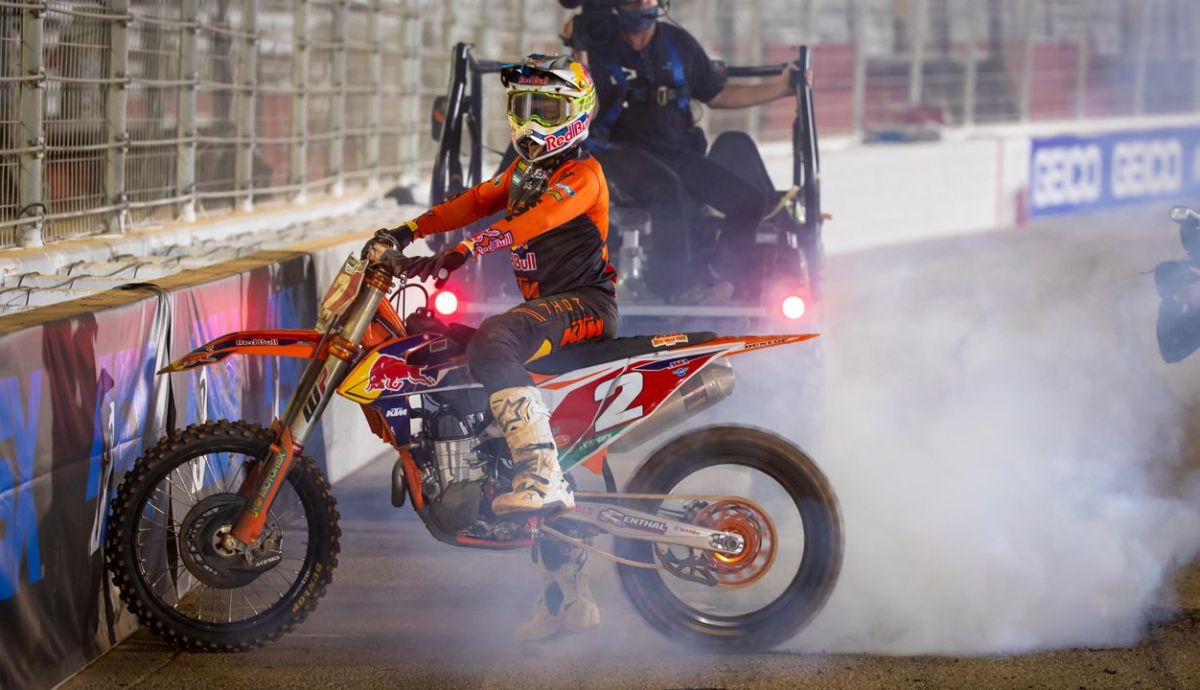 Importante triunfo de Cooper Webb en el Supercross de Atlanta 3 Importante triunfo de Cooper Webb en el Supercross de Atlanta 3