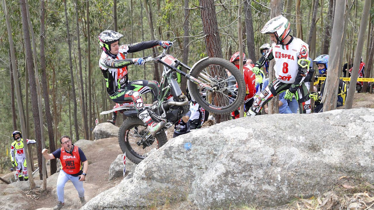 Miquel Gelabert, “a fondo” en el Nacional de Trial