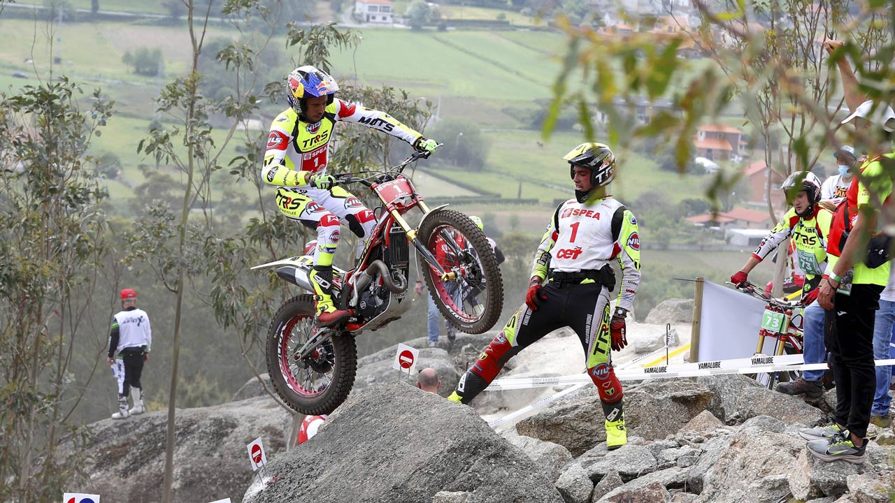 Miquel Gelabert, “a fondo” en el Nacional de Trial Miquel Gelabert, “a fondo” en el Nacional de Trial