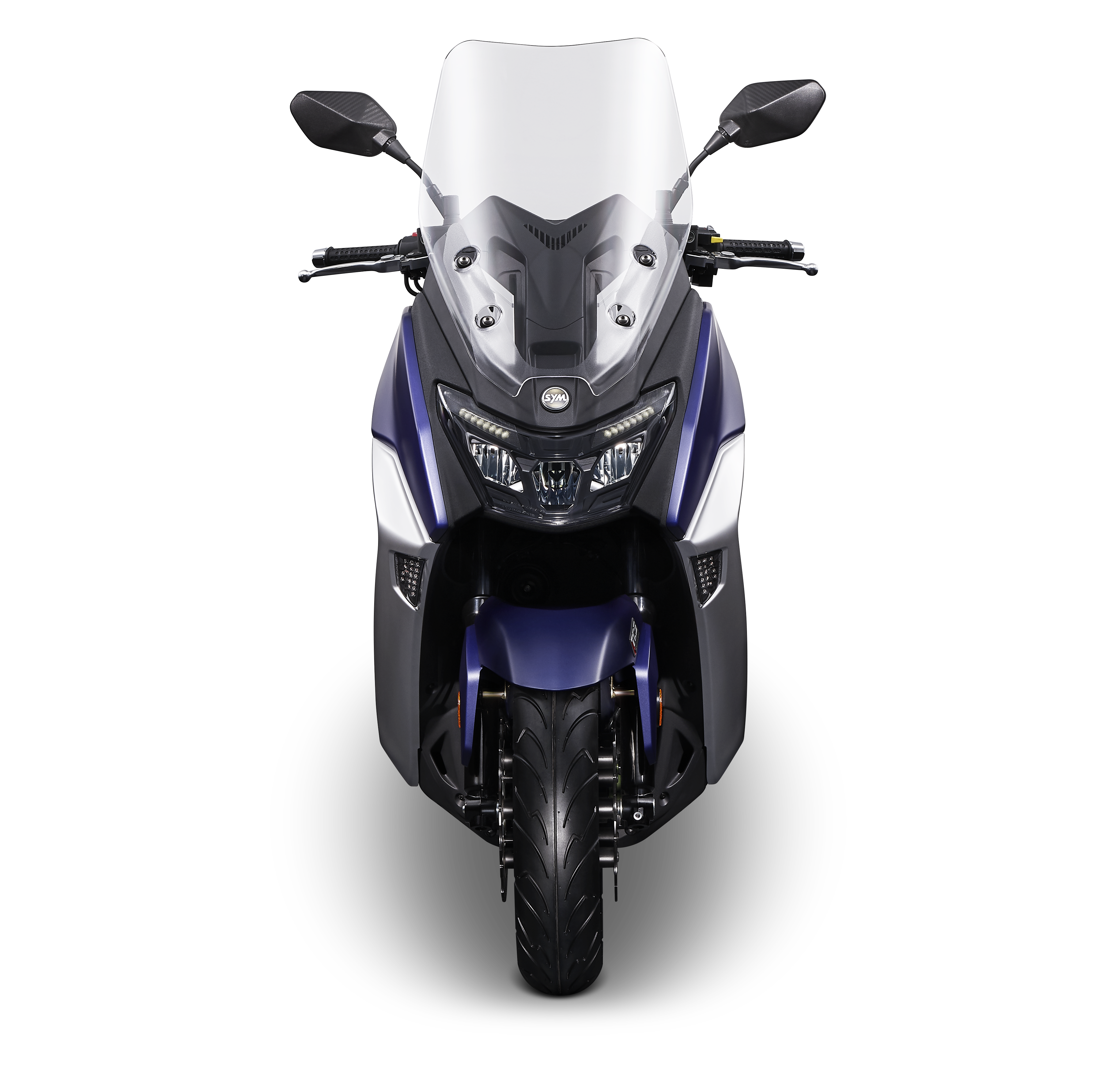 SYM maxsym 400 vista frontal