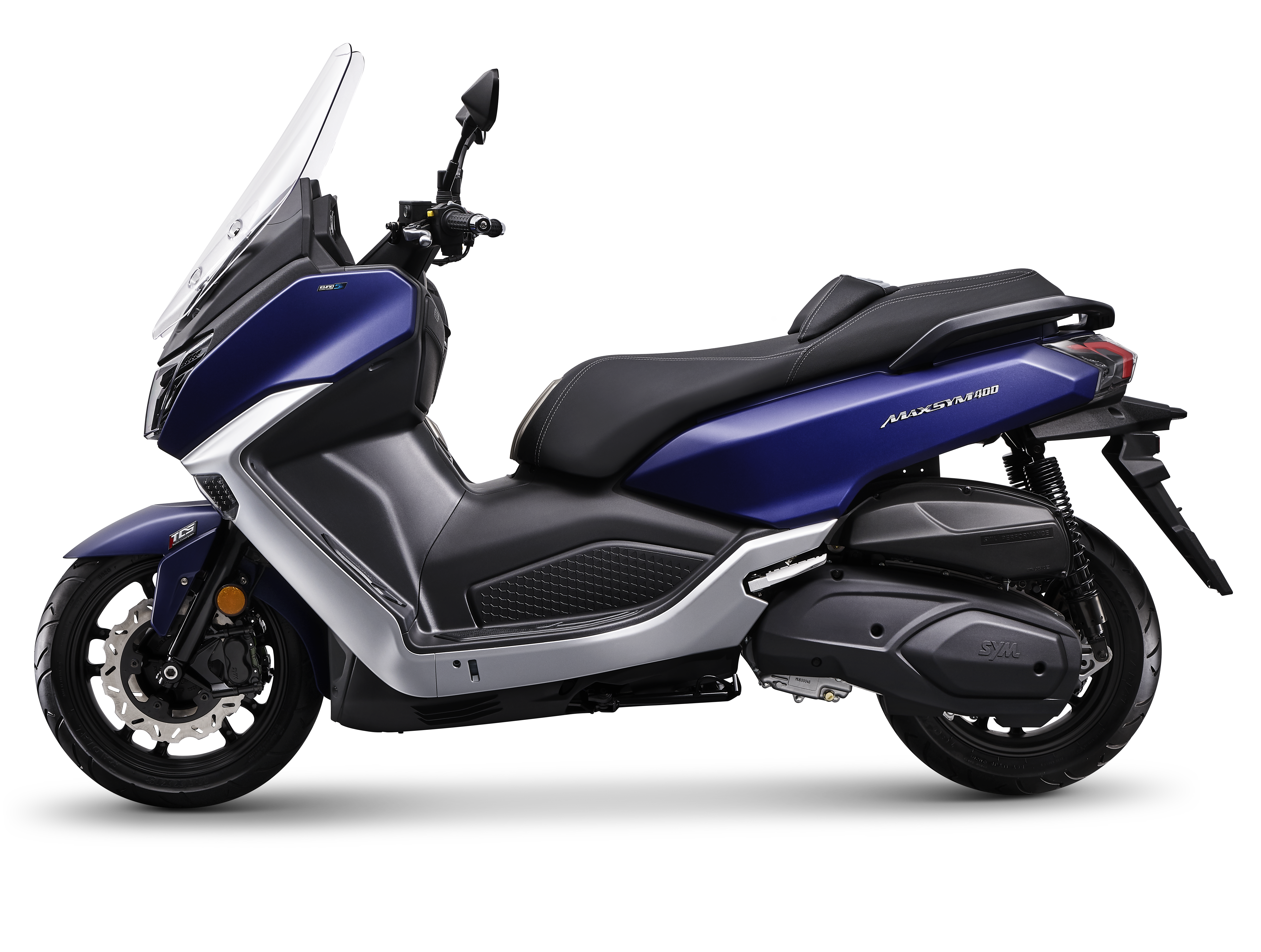 SYM maxsym 400 vista perfil izquierdo