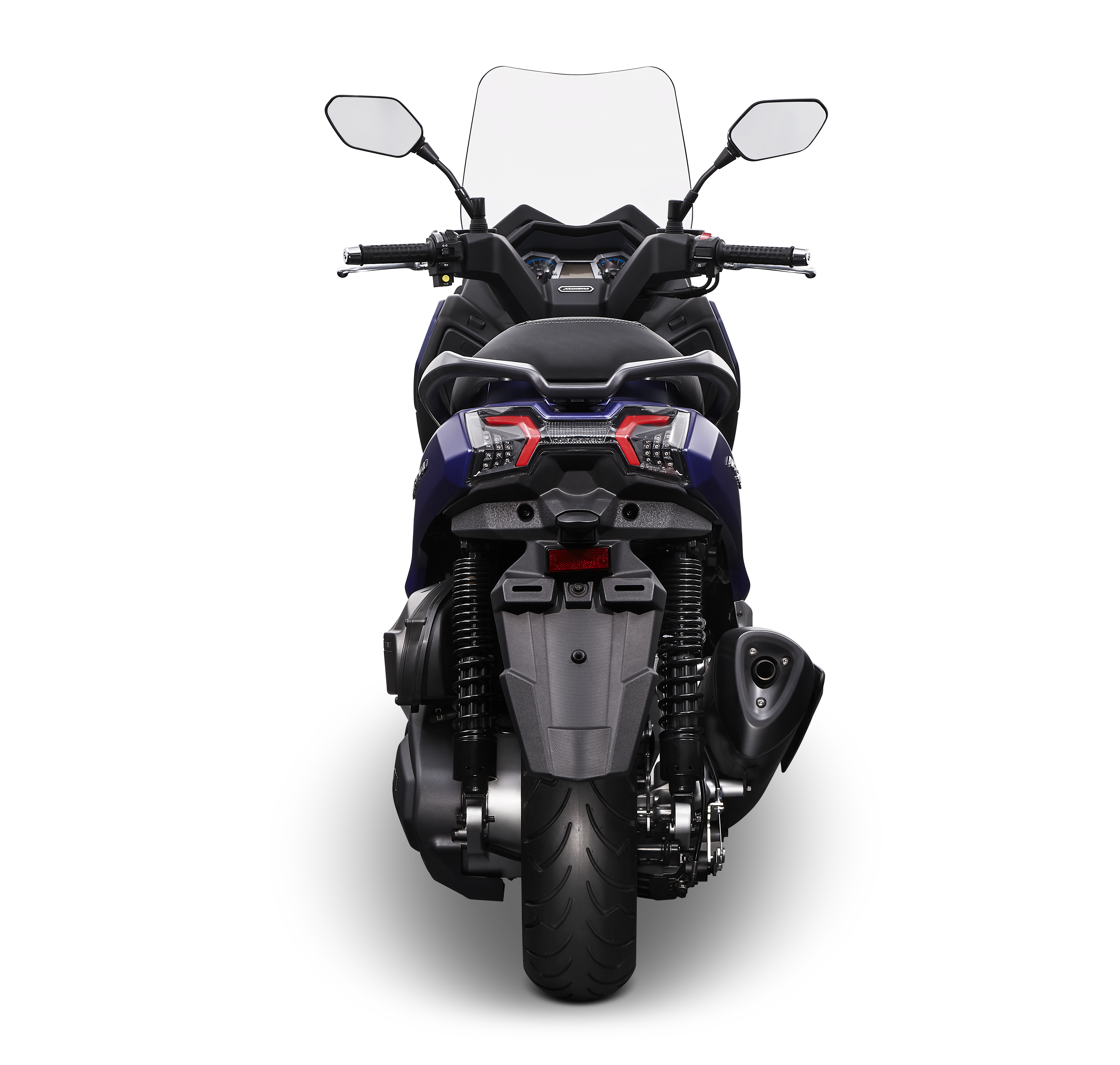 SYM maxsym 400 vista trasera