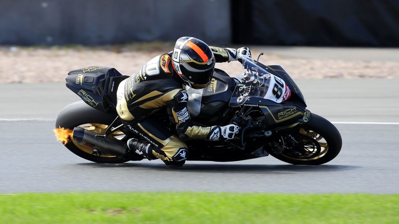 Héctor Barberá ya llevó una BMW el pasado 2020 en el British Superbike