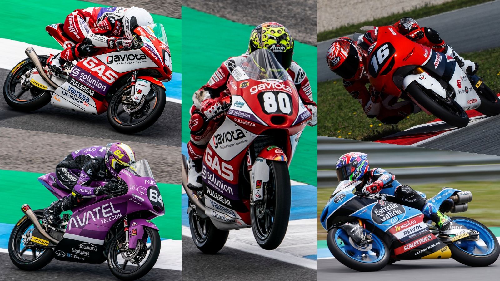 Dani Holgado, David Muñoz, David Alonso, Mario Aji y Diogo Moreira, algunos de los favoritos para el Mundial Junior de Moto 3 2021