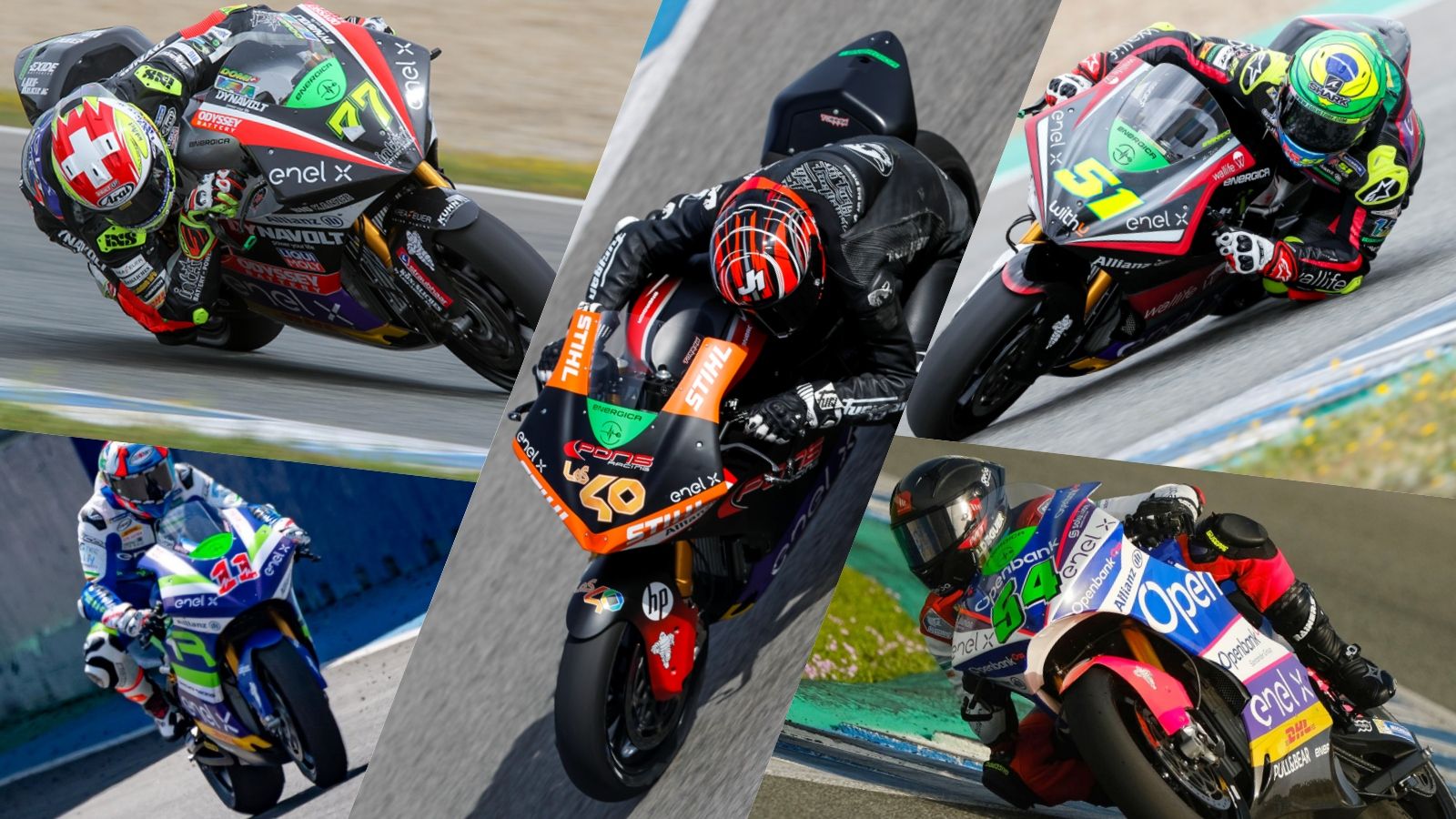 Dominique Aegerter, Matteo Ferrari, Jordi Torres, Eric Granado y Fermín Aldeguer entre los favoritos en MotoE 2021