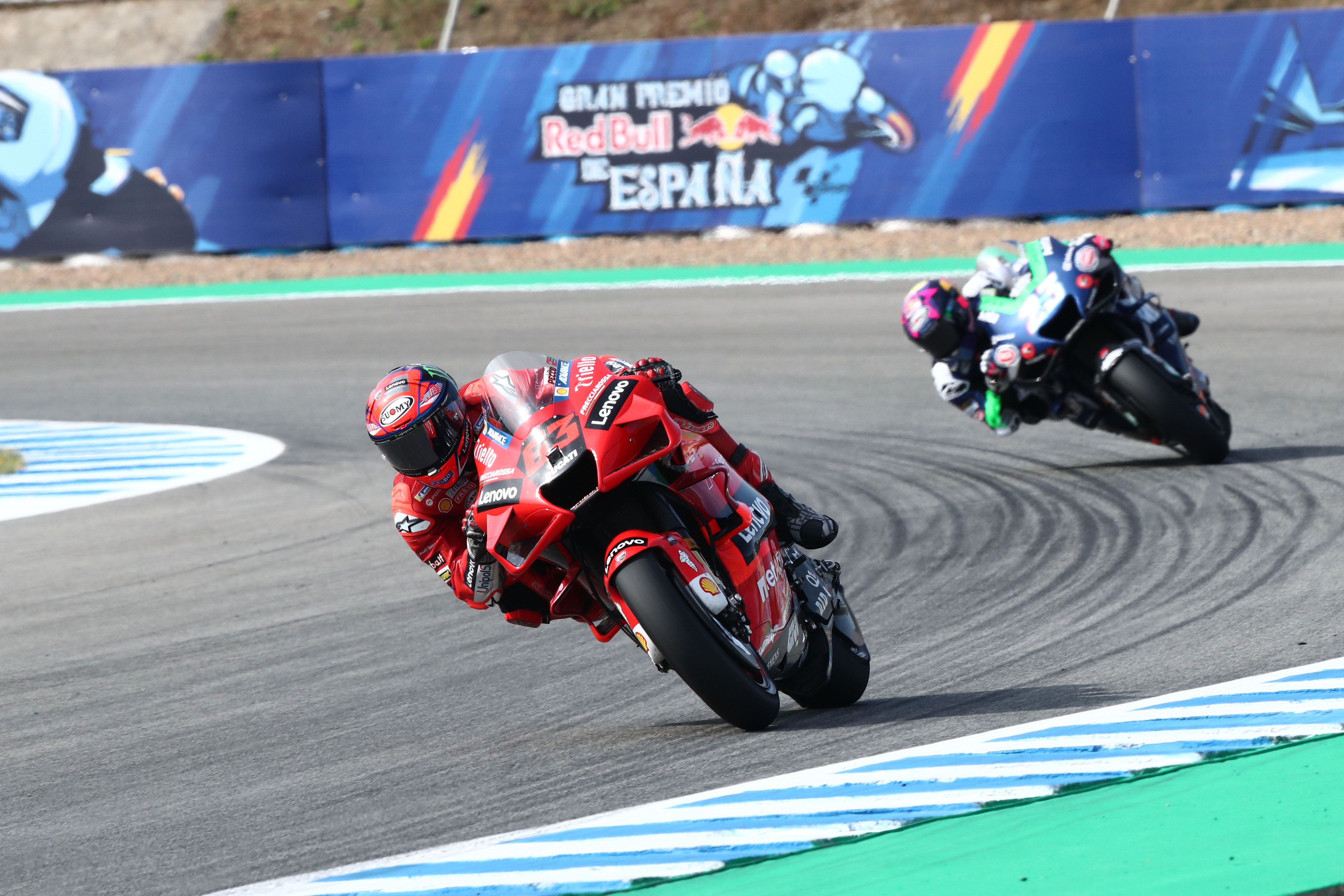 Pecco Bagnaia ha sido el piloto más rápido del viernes en Jerez.