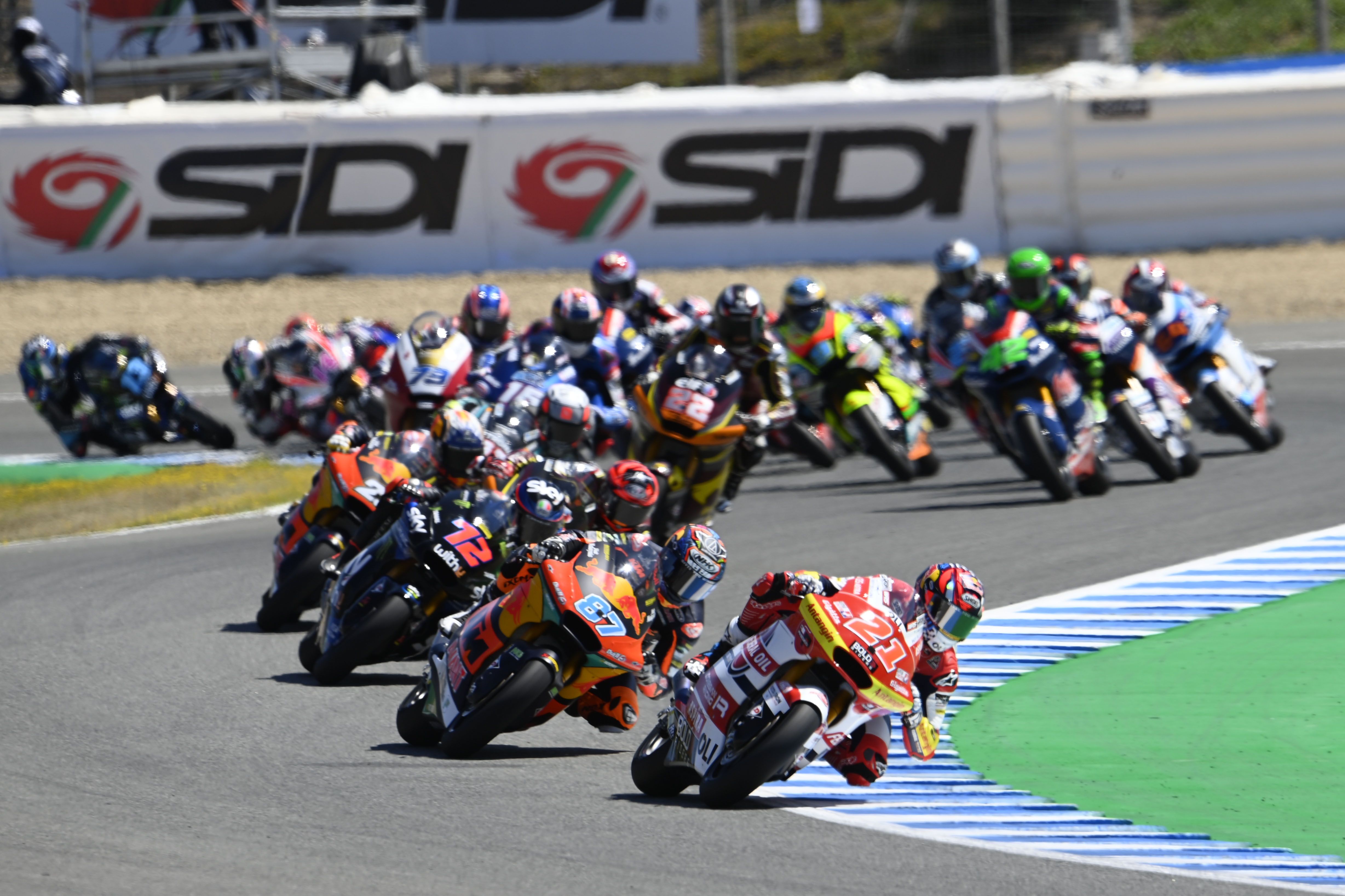 Fabio Di Giannantonio ha ganado la carrera de Moto2 en Jerez.