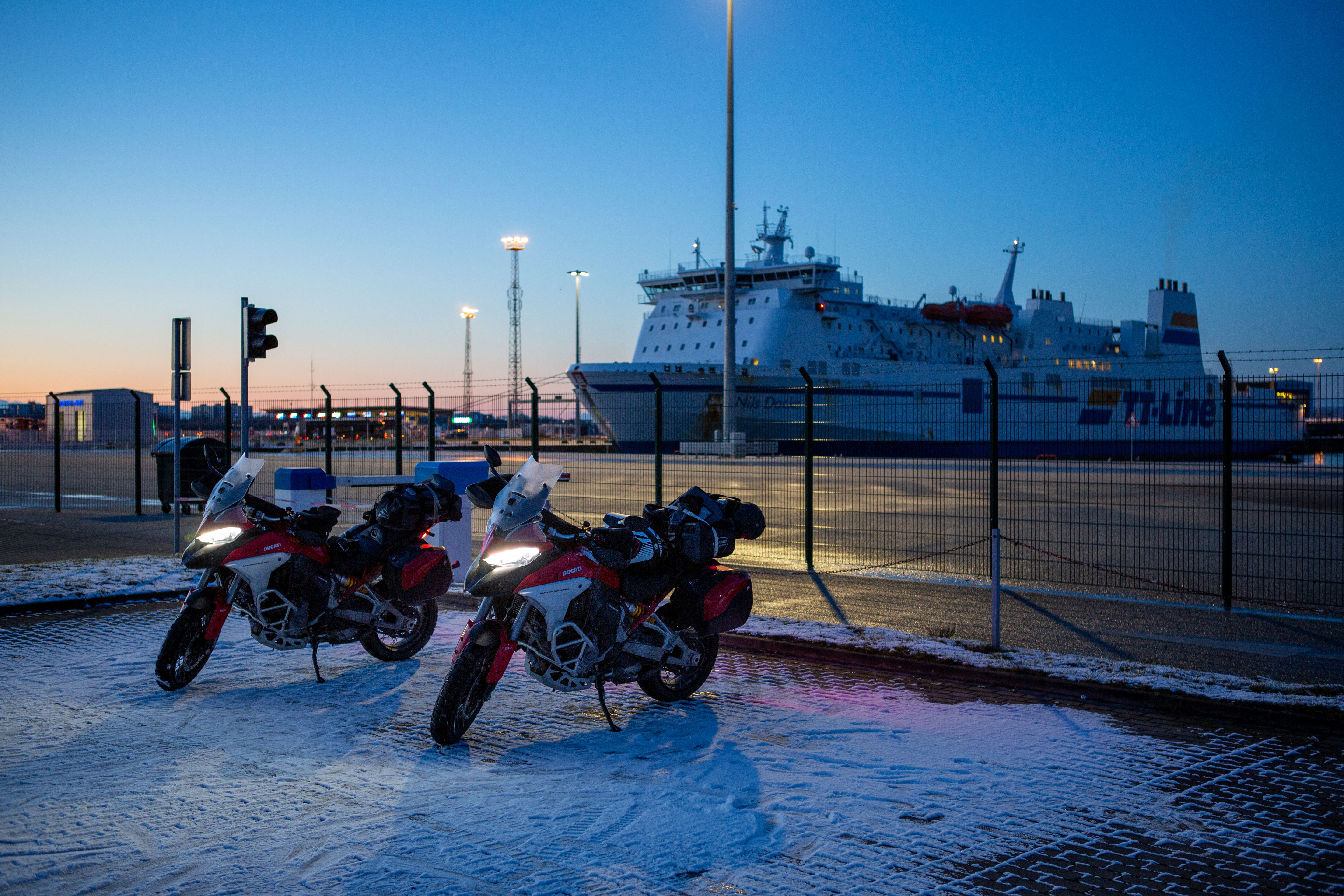 En moto al Círculo Polar Ártico: Rostock.