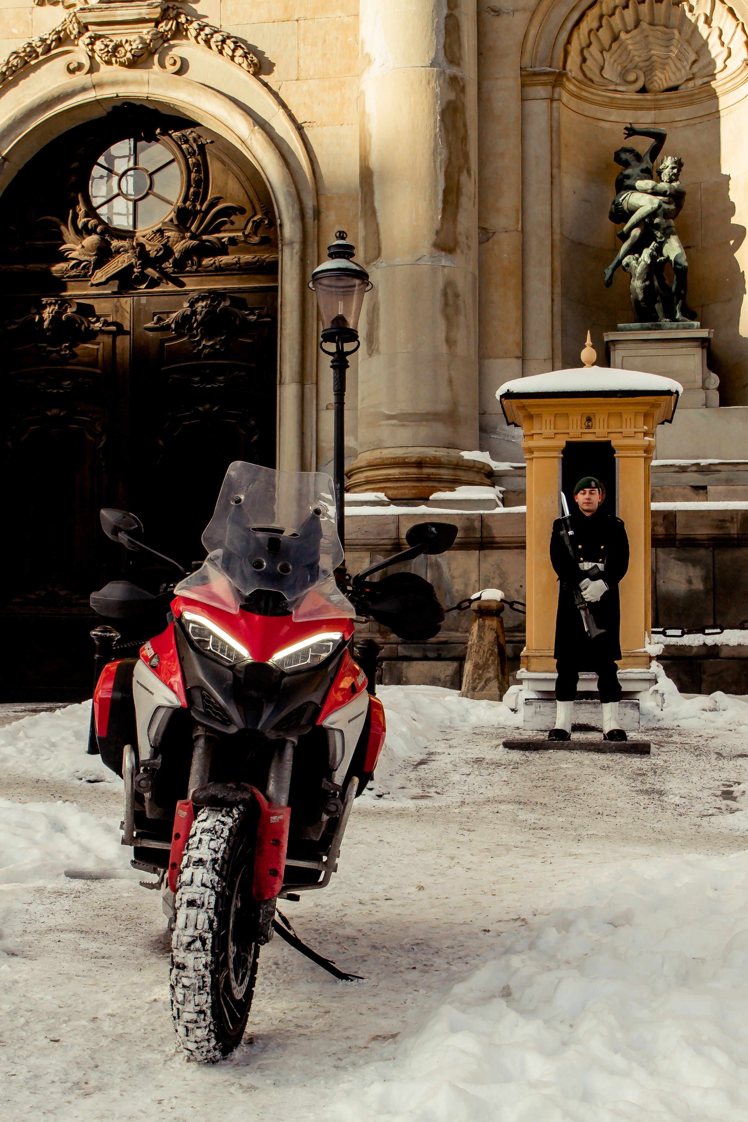 En moto al Círculo Polar Ártico: Stoccolma.