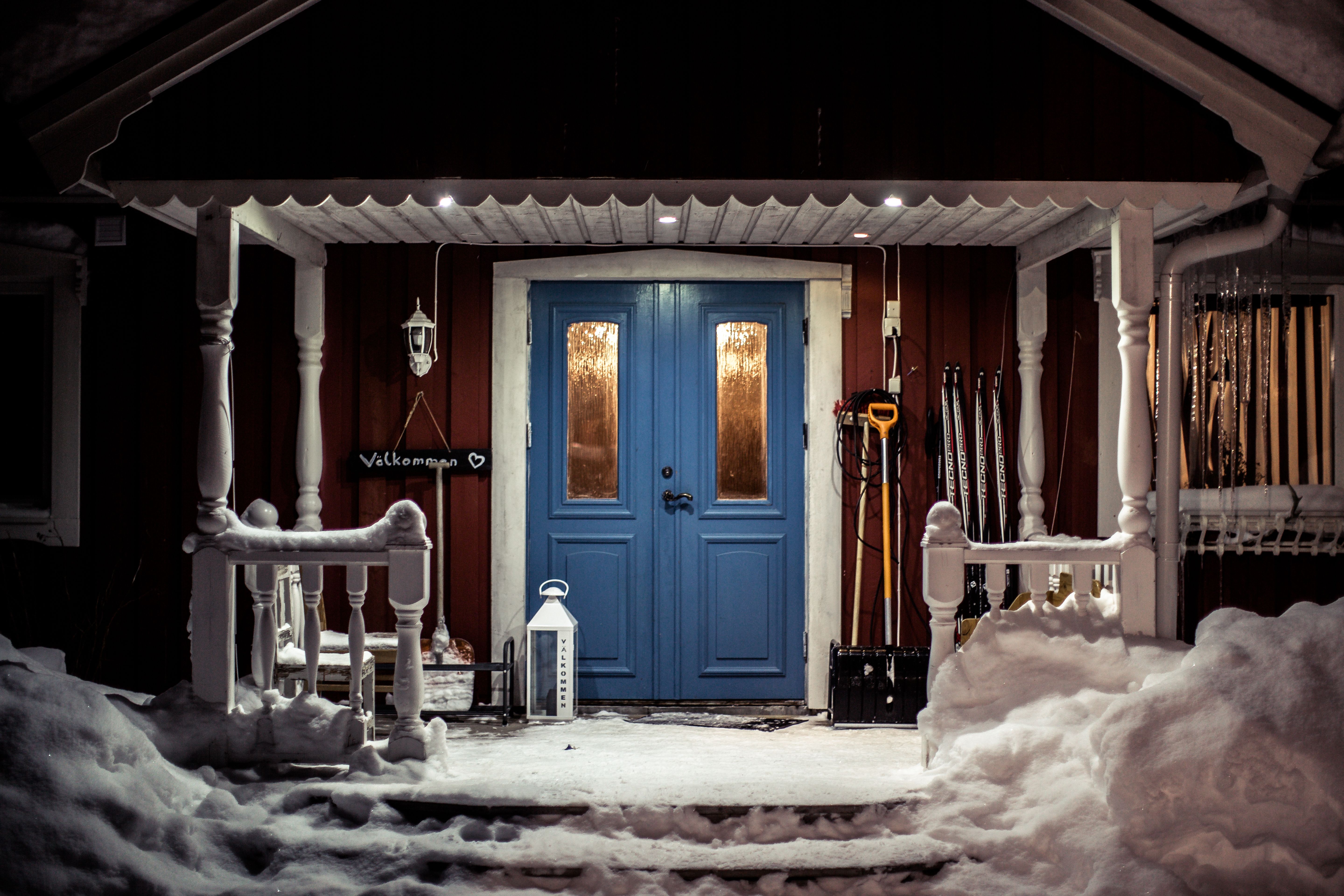 En moto al Círculo Polar Ártico: Villa Björklund.