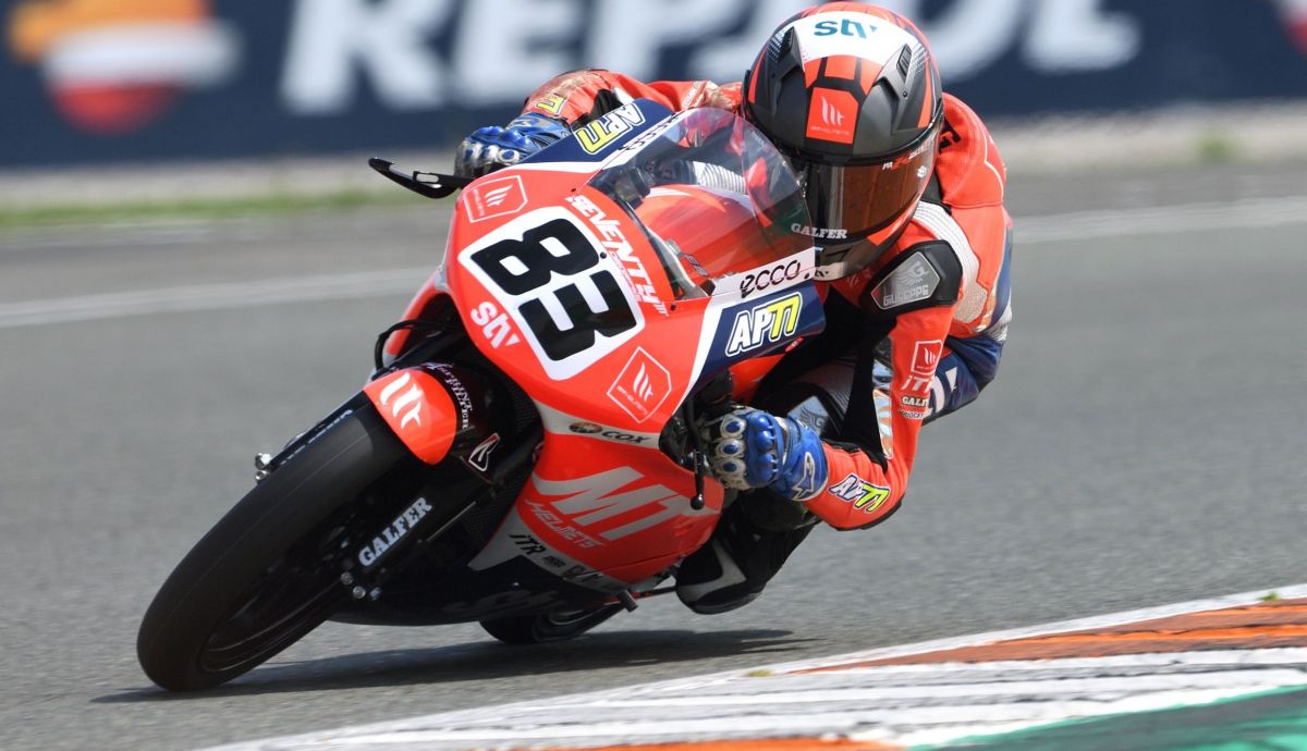 Álvaro Carpe se hizo con su primera victoria en la European Talent Cup Álvaro Carpe se hizo con su primera victoria en la European Talent Cup
