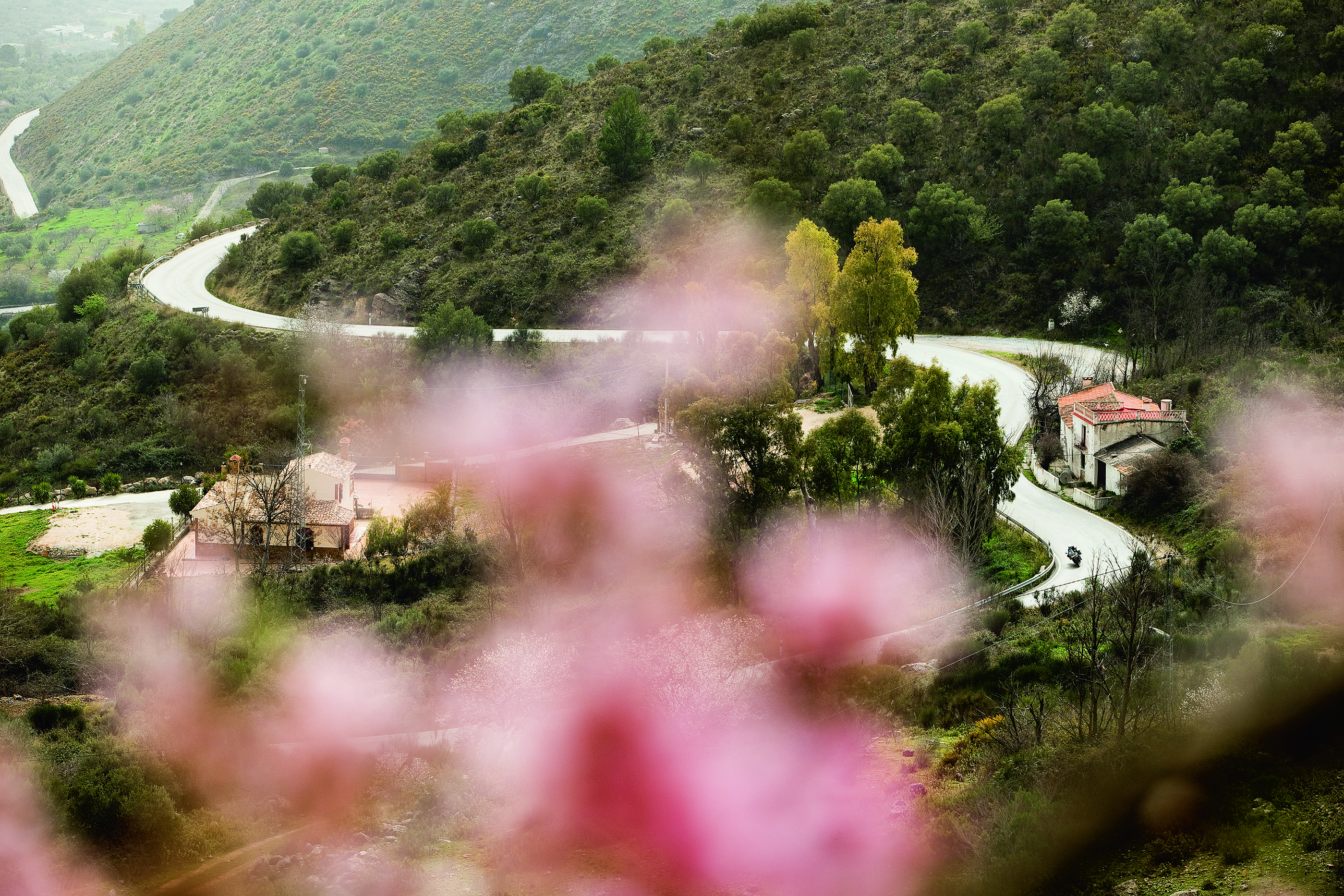 Ruta en moto de Málaga a Granada.