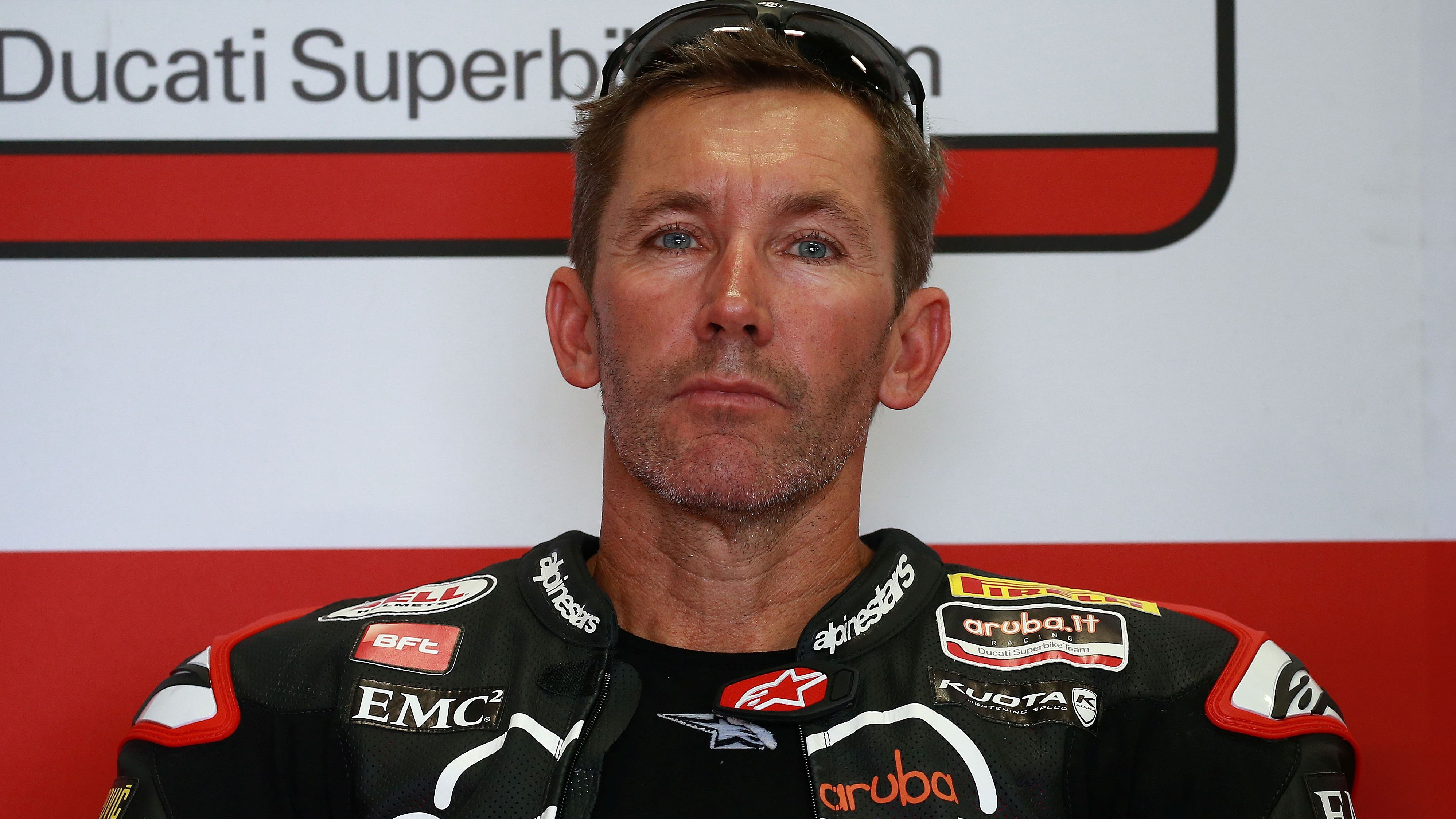 Troy Bayliss en 2015, su última inclusión en el Mundial de Superbike