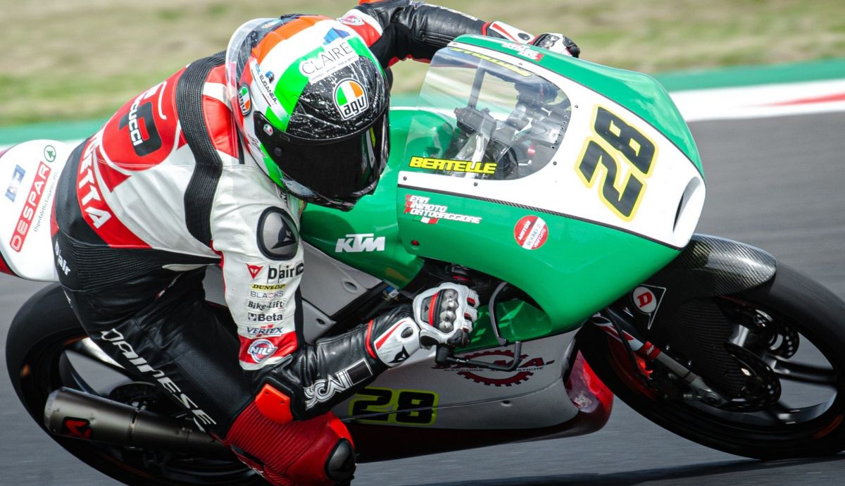 Doblete de Matteo Bertelle en Moto3 Doblete de Matteo Bertelle en Moto3