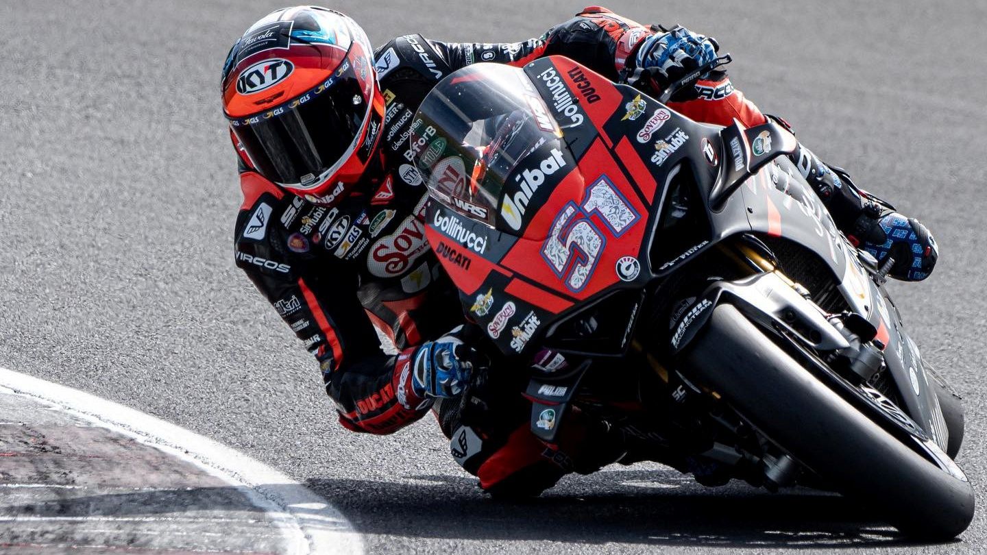 Michele Pirro sigue imparable en este 2021 y se hizo con el doblete en Misano