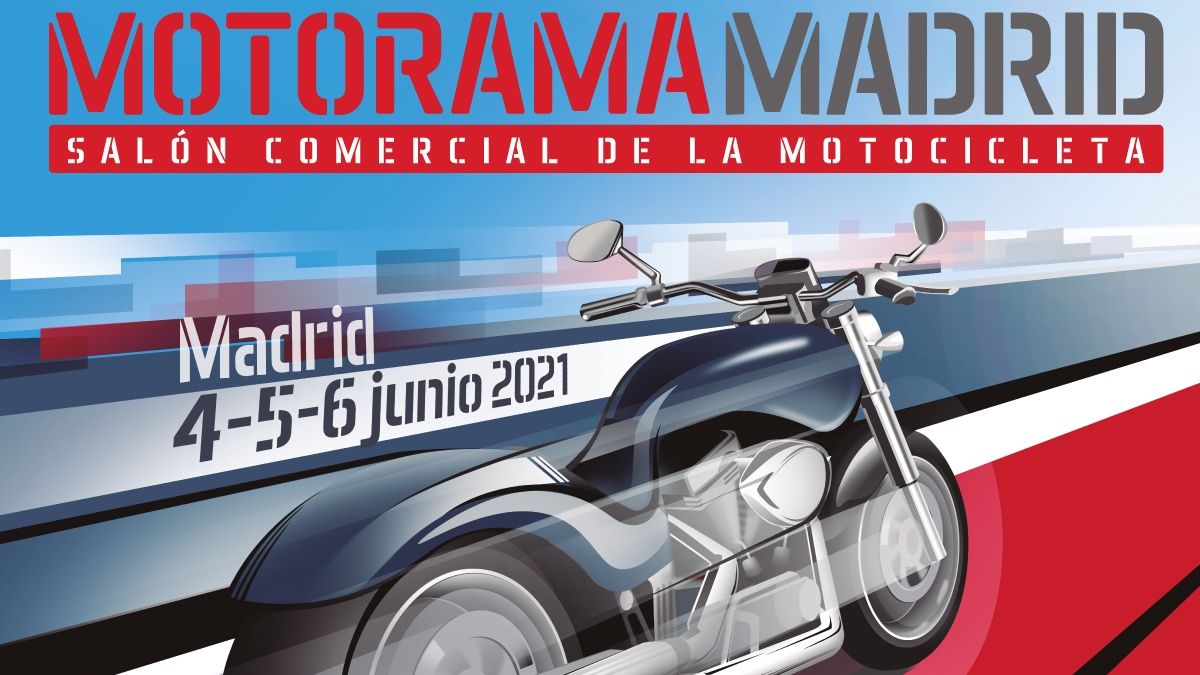 Cartel del Motorama Madrid 2021