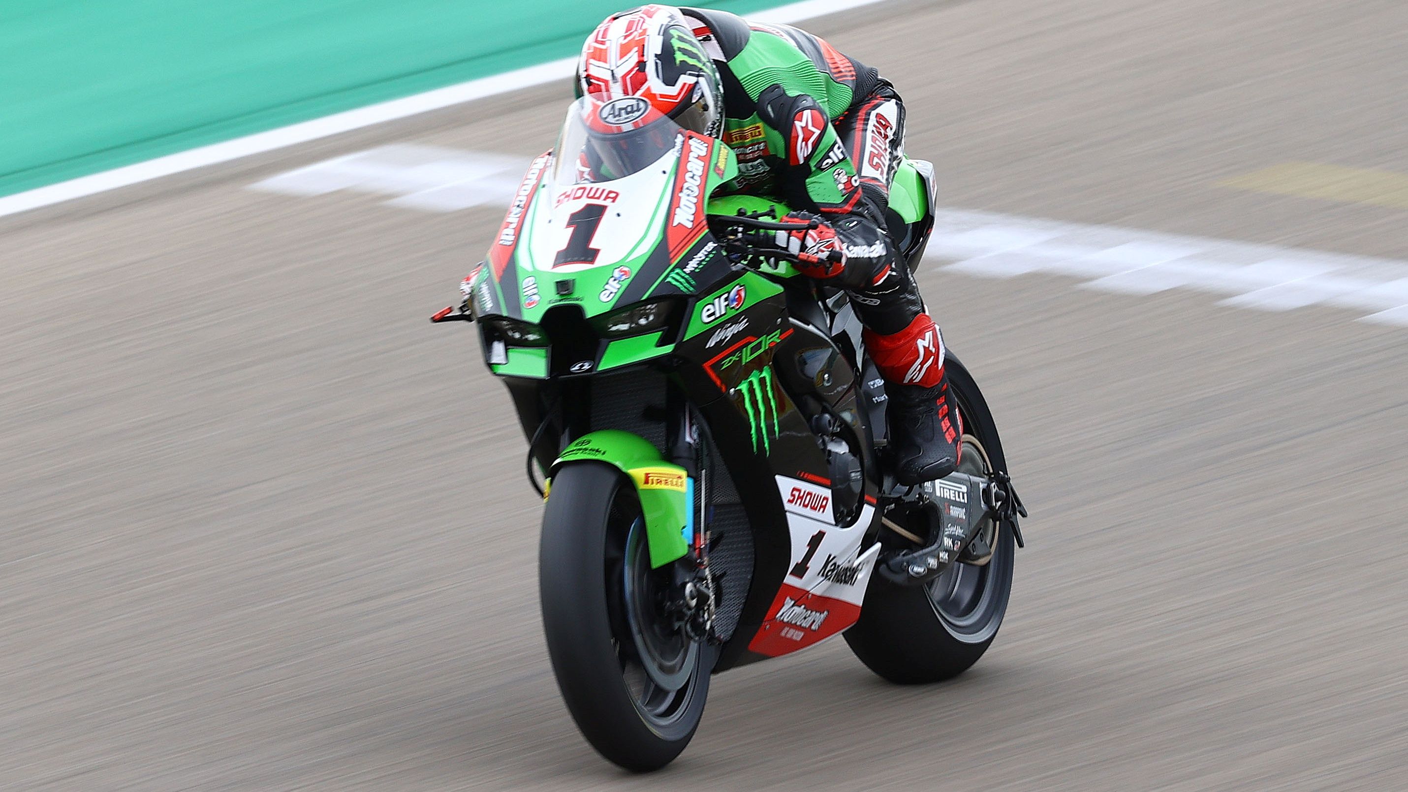 Jonathan Rea partirá primero en Motorland tras hacerse con la Superpole