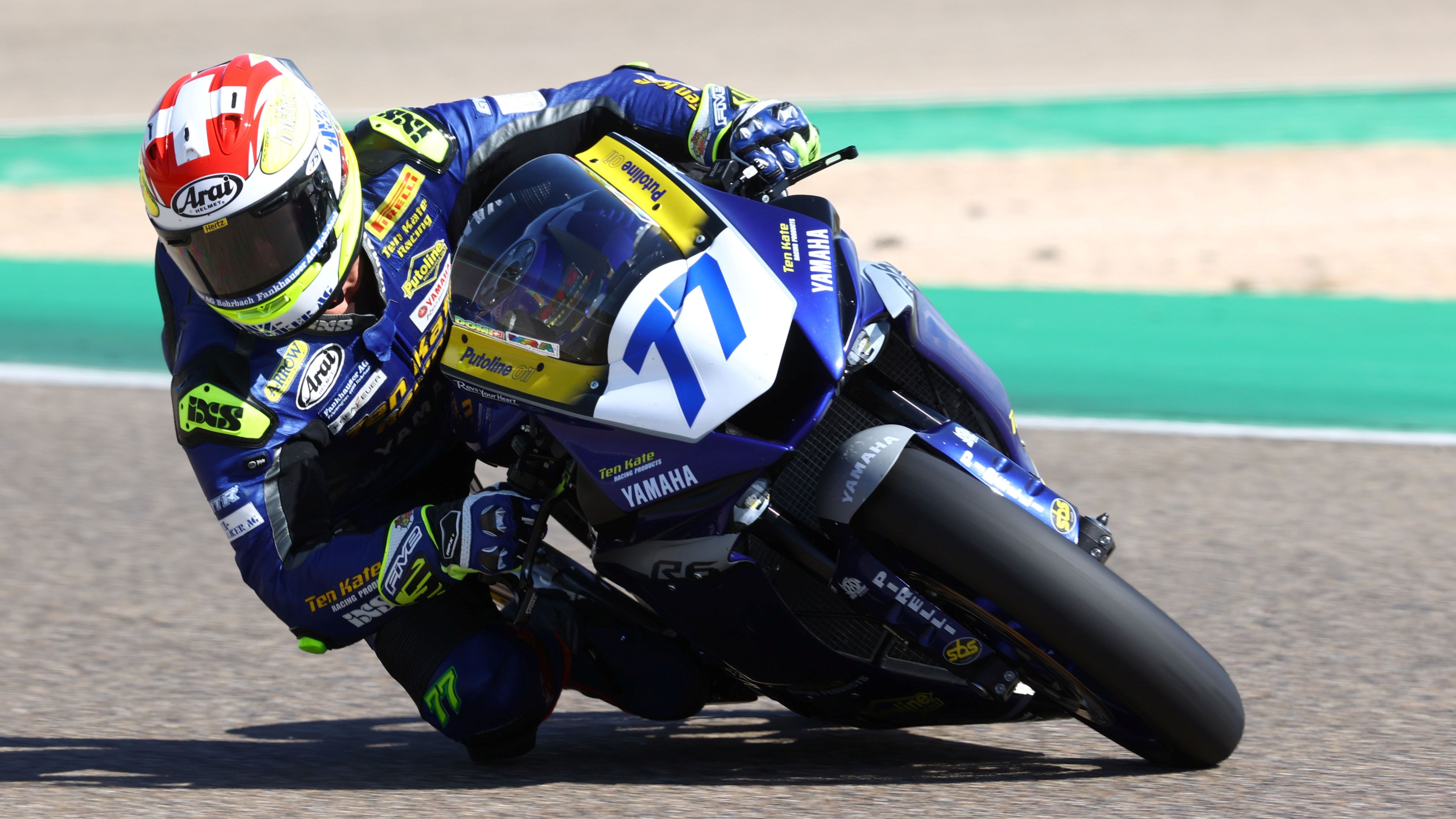 Dominique Aegerter ha acariciado la victoria en su debut Dominique Aegerter ha acariciado la victoria en su debut