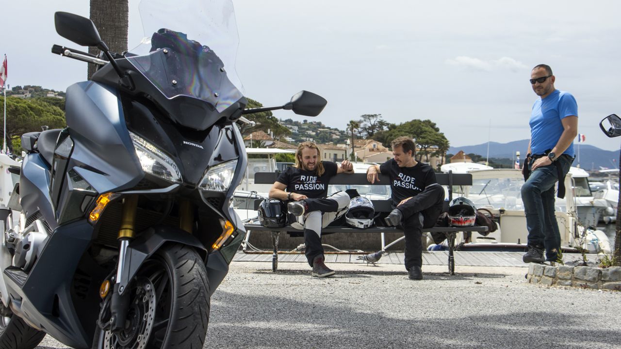 Ruta Barcelona Monaco en Honda Forza 750. Ruta Barcelona Monaco en Honda Forza 750.
