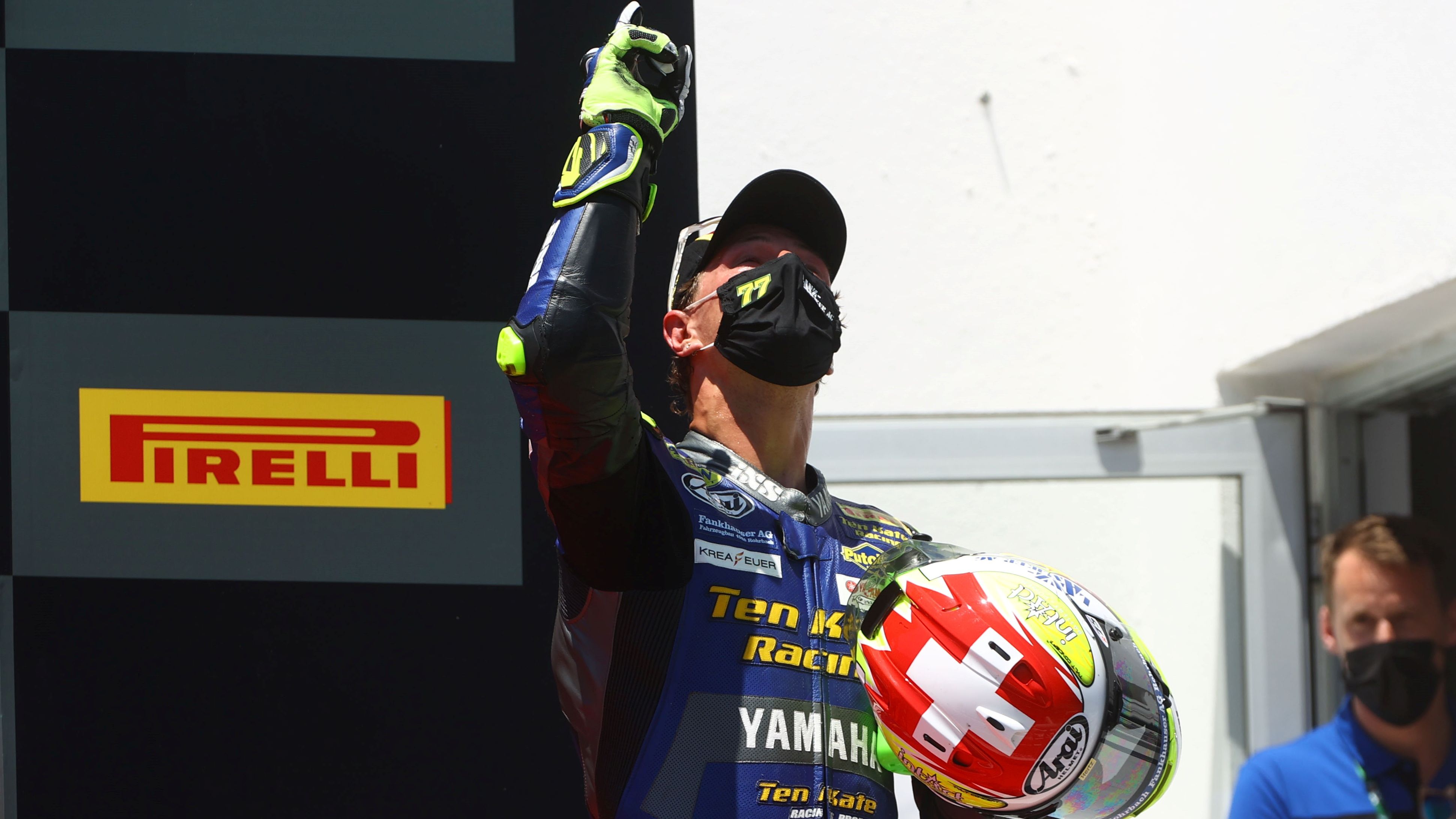 Dominique Aegerter dedica su victoria a Jason Dupasquier