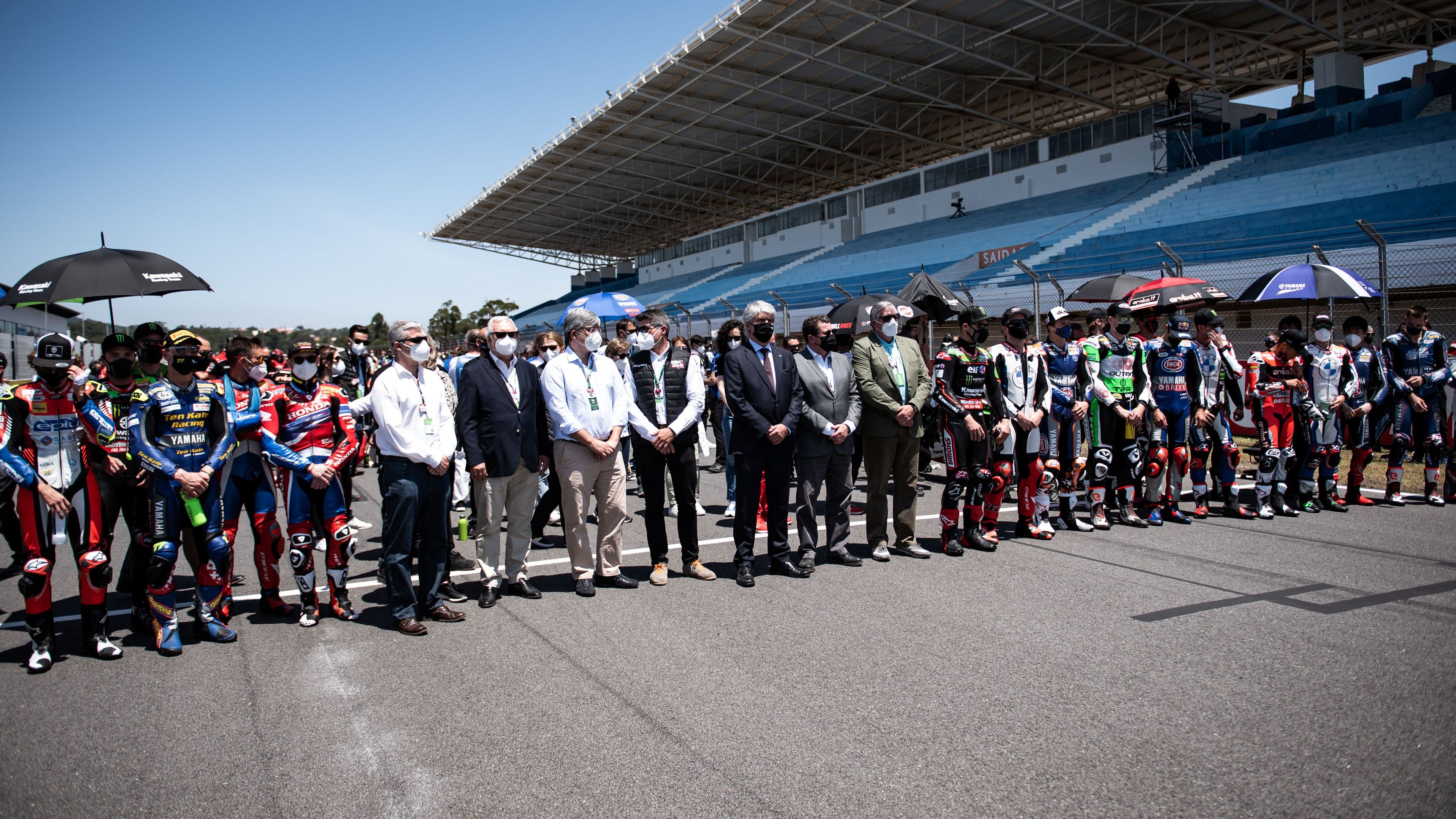 El WorldSBK guardó un minuto de silencio por Jason Dupasquier