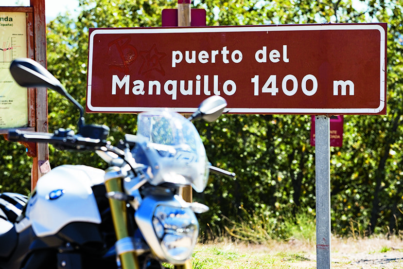 En moto por la Ribera Burgalesa.