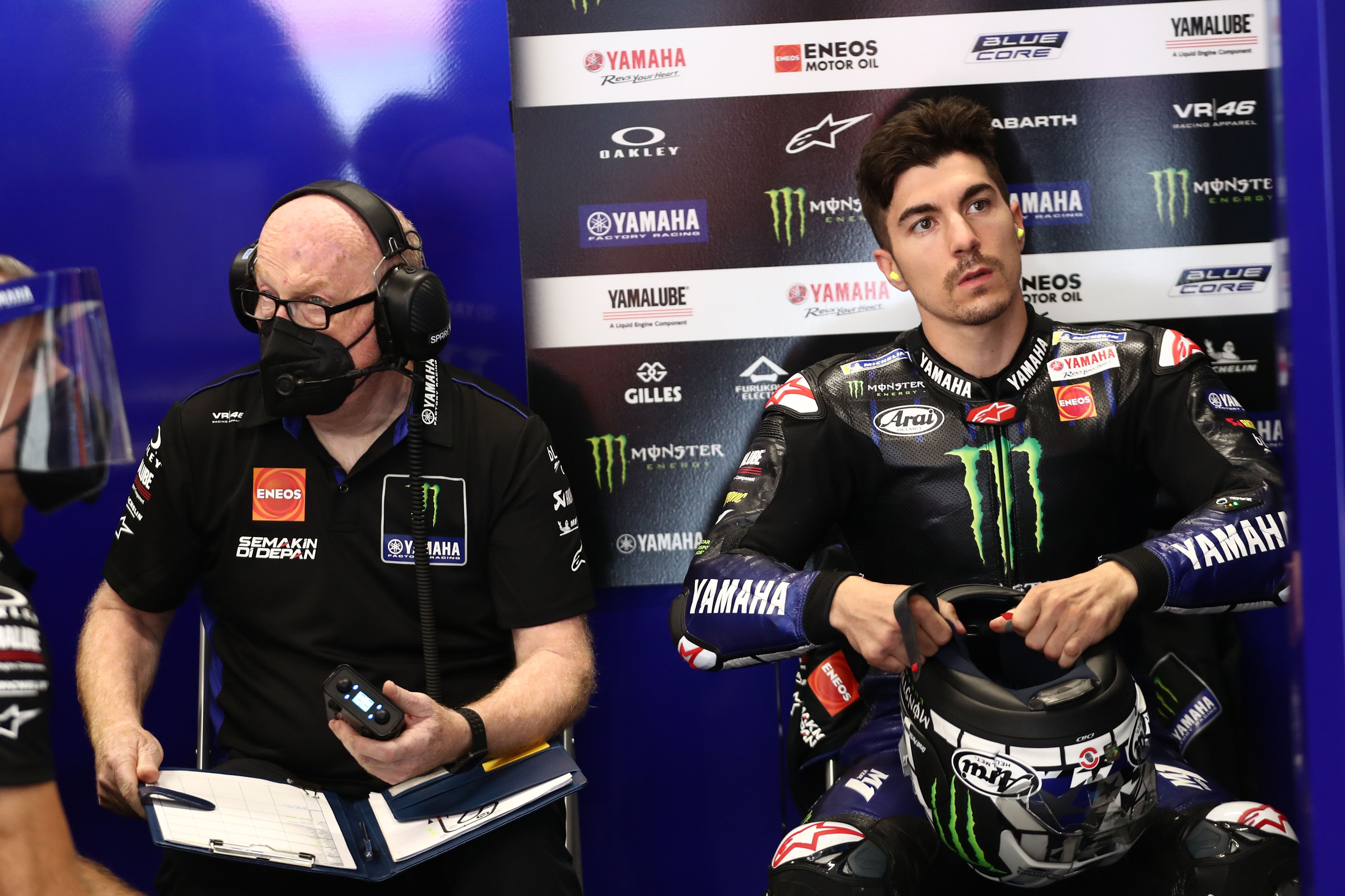 Maverick Viñales busca recuperar el tren delantero con Galbusera