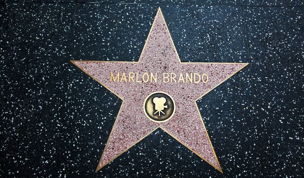 Estrella de Marlon Brando, un icono en las peliculas de motos. Fuente: iStock/GreenPimp Estrella de Marlon Brando, un icono en las peliculas de motos. Fuente: iStock/GreenPimp