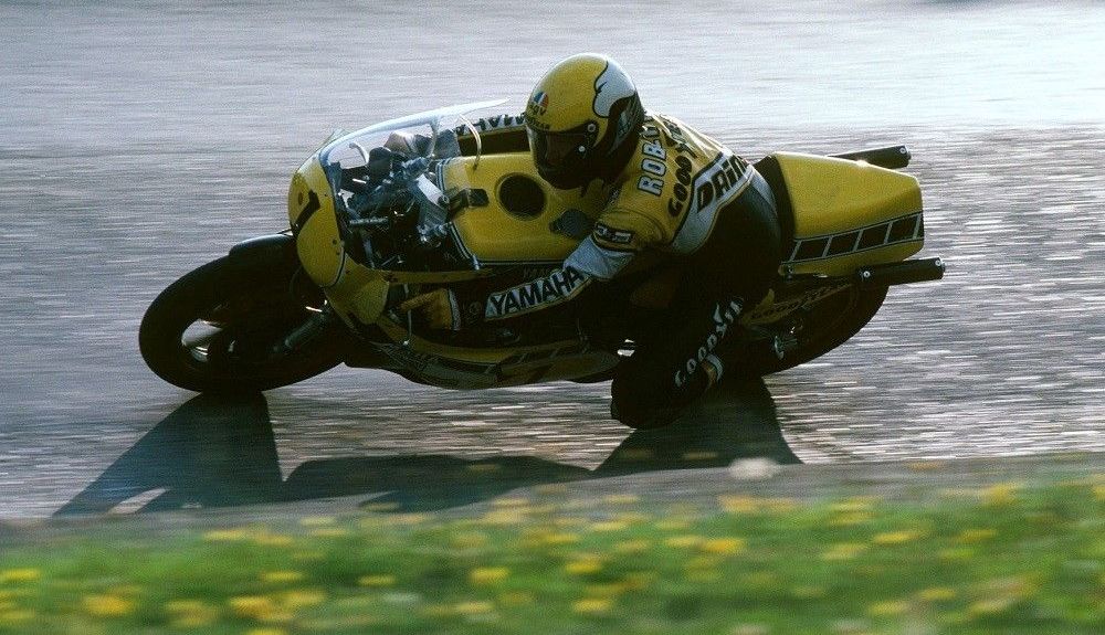 Kenny Roberts en Nürburgring. Fuente: Gold & Goose