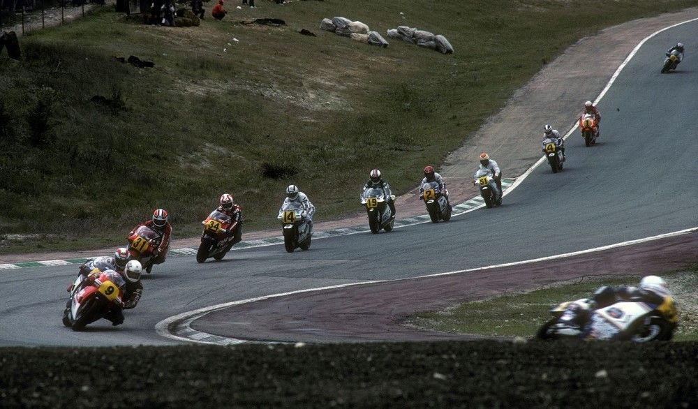 Carrera del GP de España en el Circuito del Jarama en 1985. Fuente: Gold & Goose