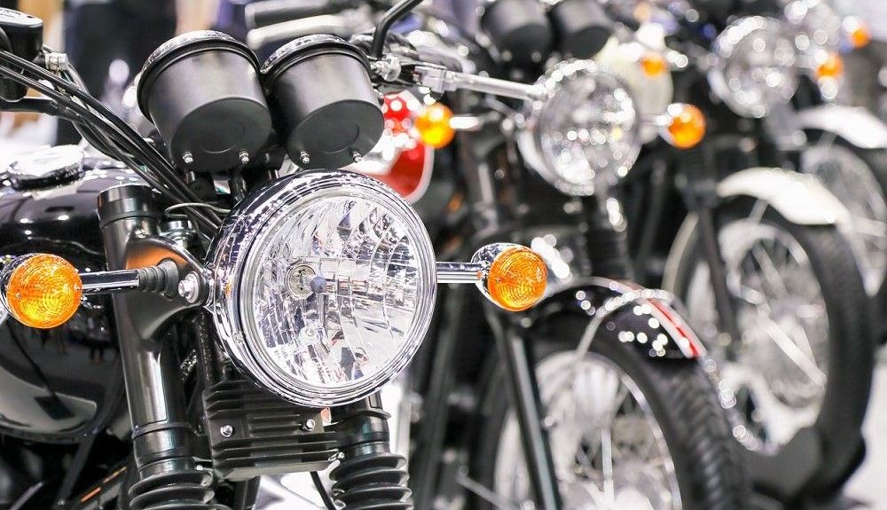 Faro de una moto. Fuente: iStock/joey333 Faro de una moto. Fuente: iStock/joey333