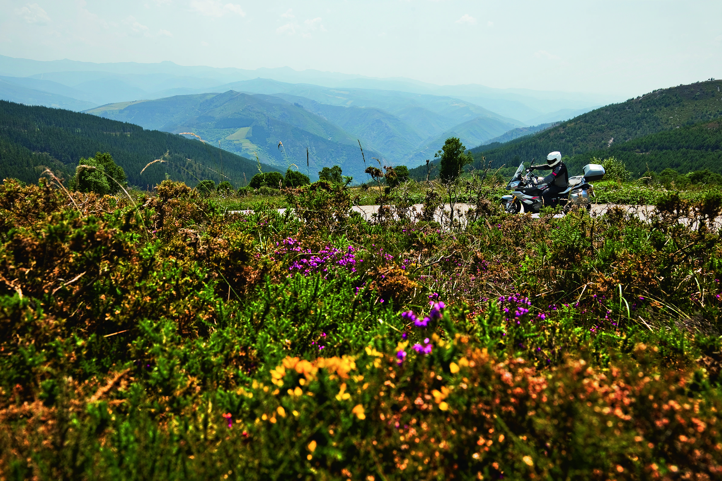 Asturias en moto.