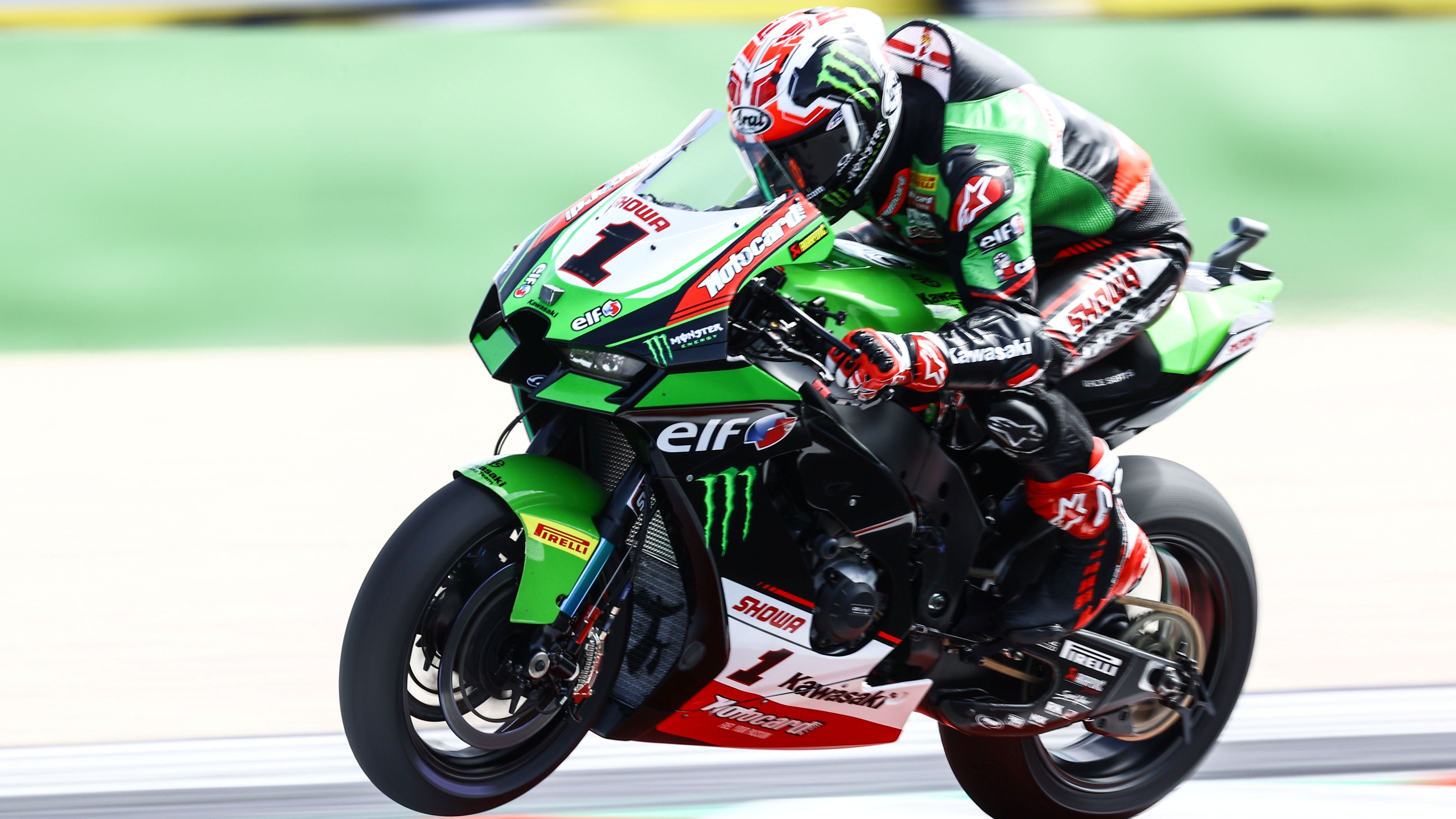 Jonathan Rea ha logrado la Superpole tras batir el récord de Misano