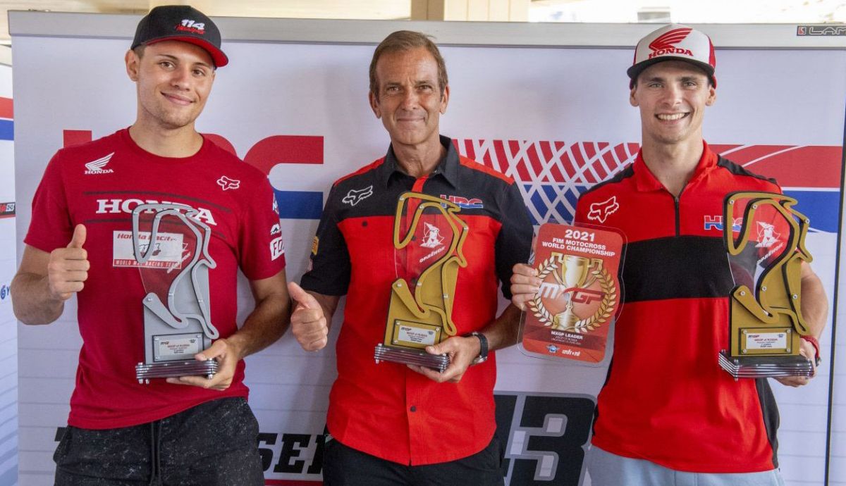 Primer pódium mundialista de Rubén Fernández en MX2 Primer pódium mundialista de Rubén Fernández en MX2