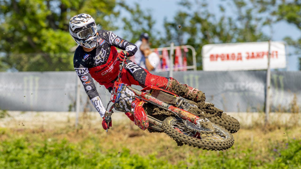 Primer pódium mundialista de Rubén Fernández en MX2