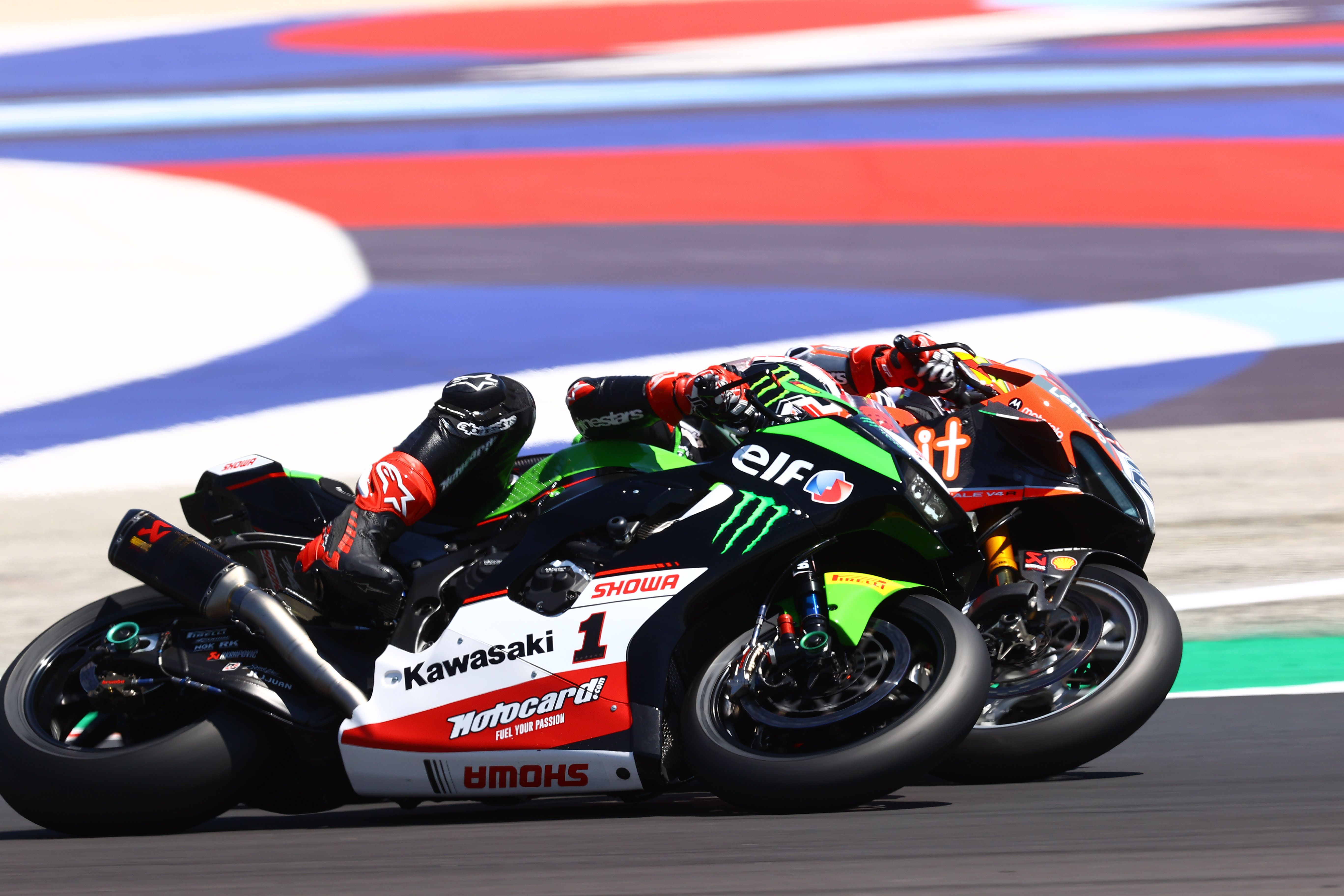 Jonathan Rea y Michael Rinaldi totalmente emparejados