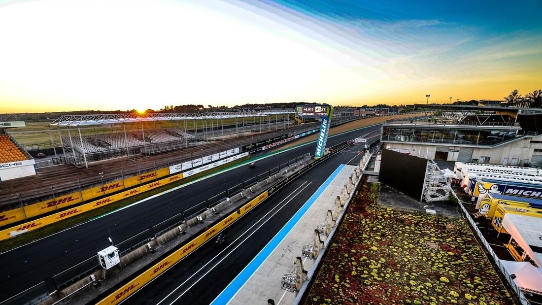 Panorámica del trazado Le Mans Bugatti