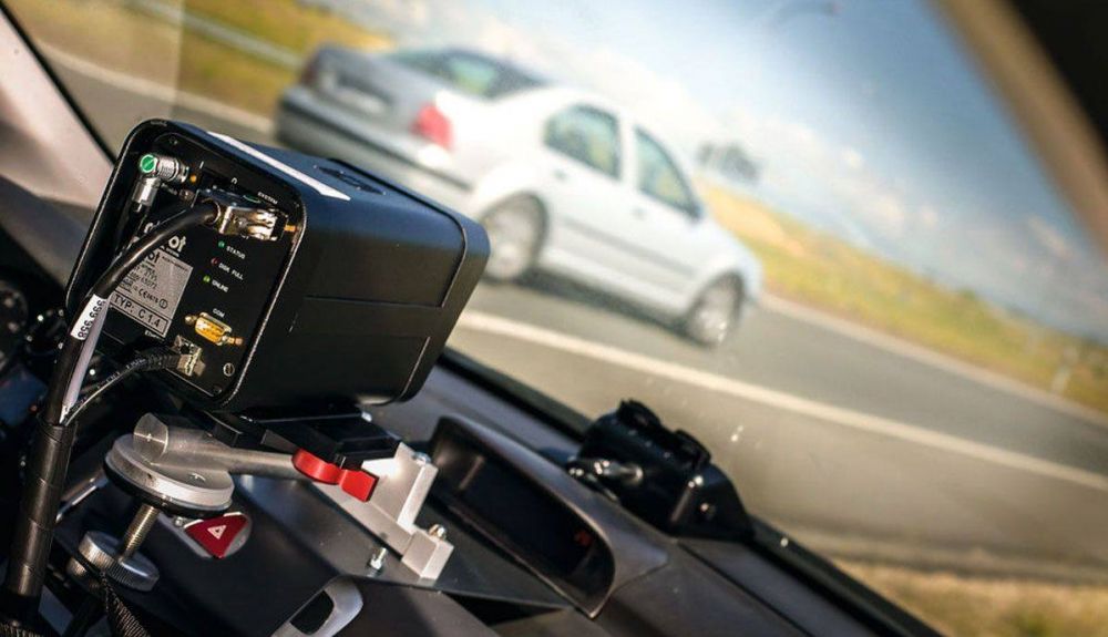 Radar móvil en carretera Radar móvil en carretera
