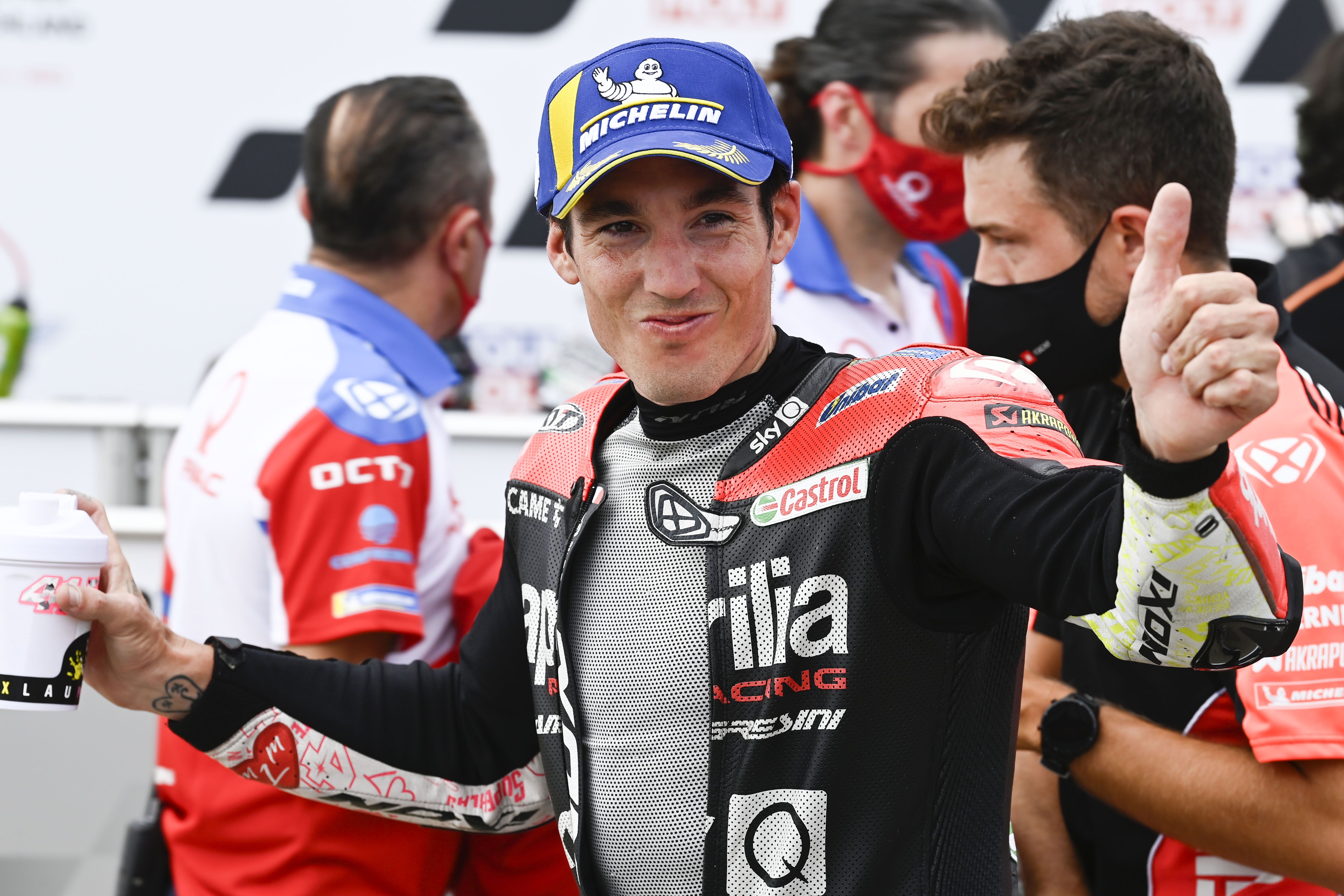 Aleix Espargaró: “Cuánto más arriba, más fácil que Aprilia convenza a Dovizioso”