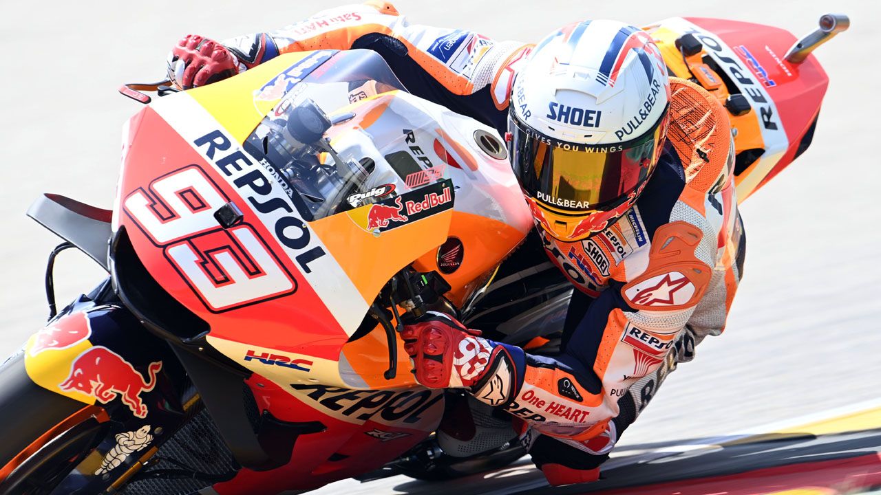 Marc Márquez: “La racha de poles se ha acabado y mañana se acabará la de victorias”