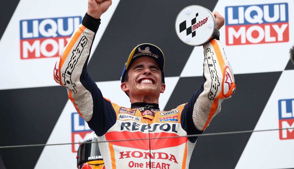 Marc Márquez ha vuelto a la senda de la victoria en Sachsenring 2021