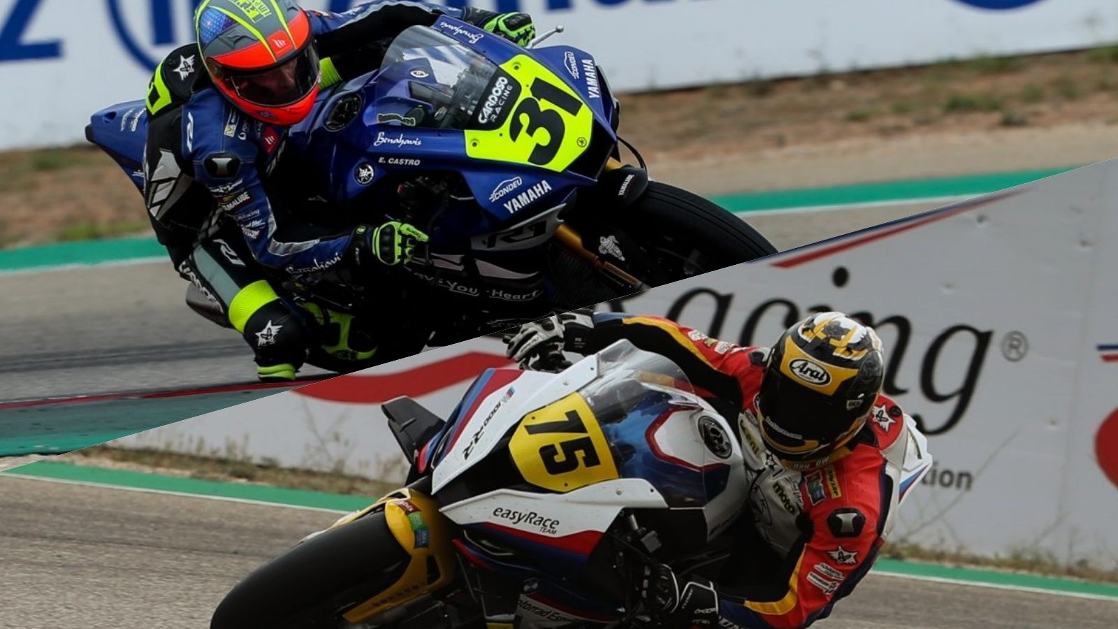 Carmelo Morales e Ivo Lopes se han llevado los triunfos del ESBK Superbike 2021 en Motorland
