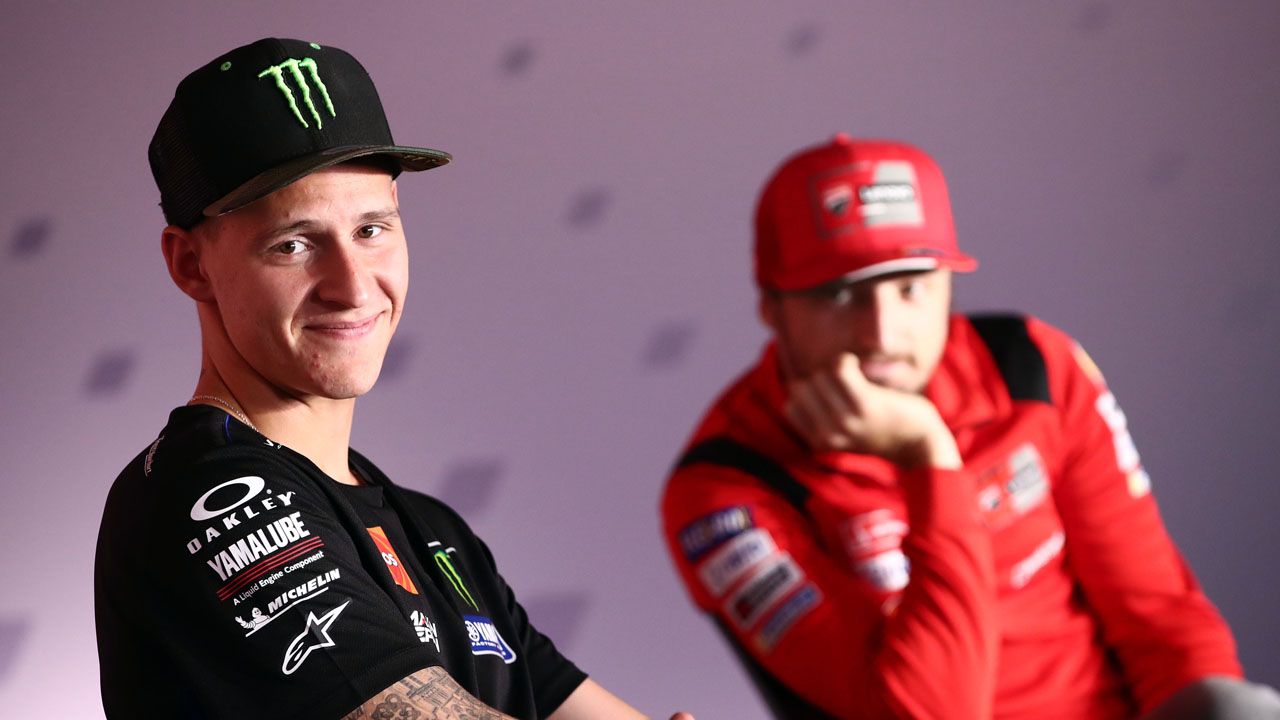 Fabio Quartararo: “Viñales ganó en Assen en 2019, si quiere copiarme…”