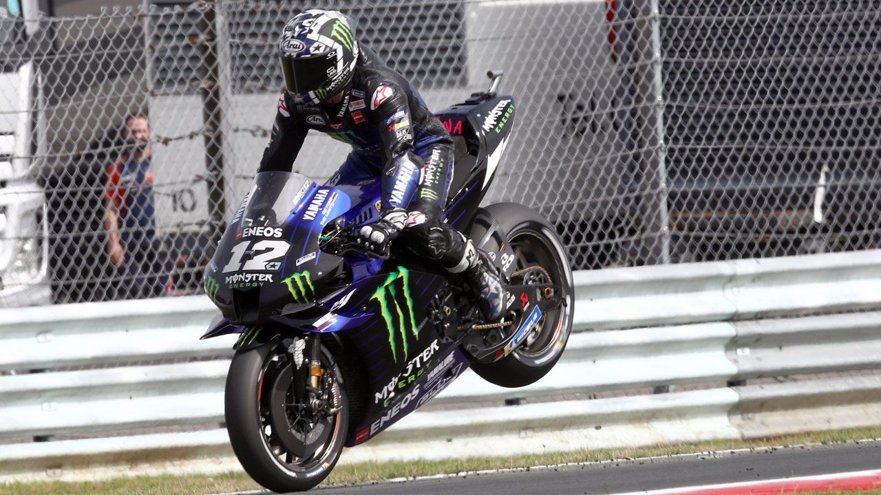 Maverick Viñales se desquita con una pole de récord en Assen