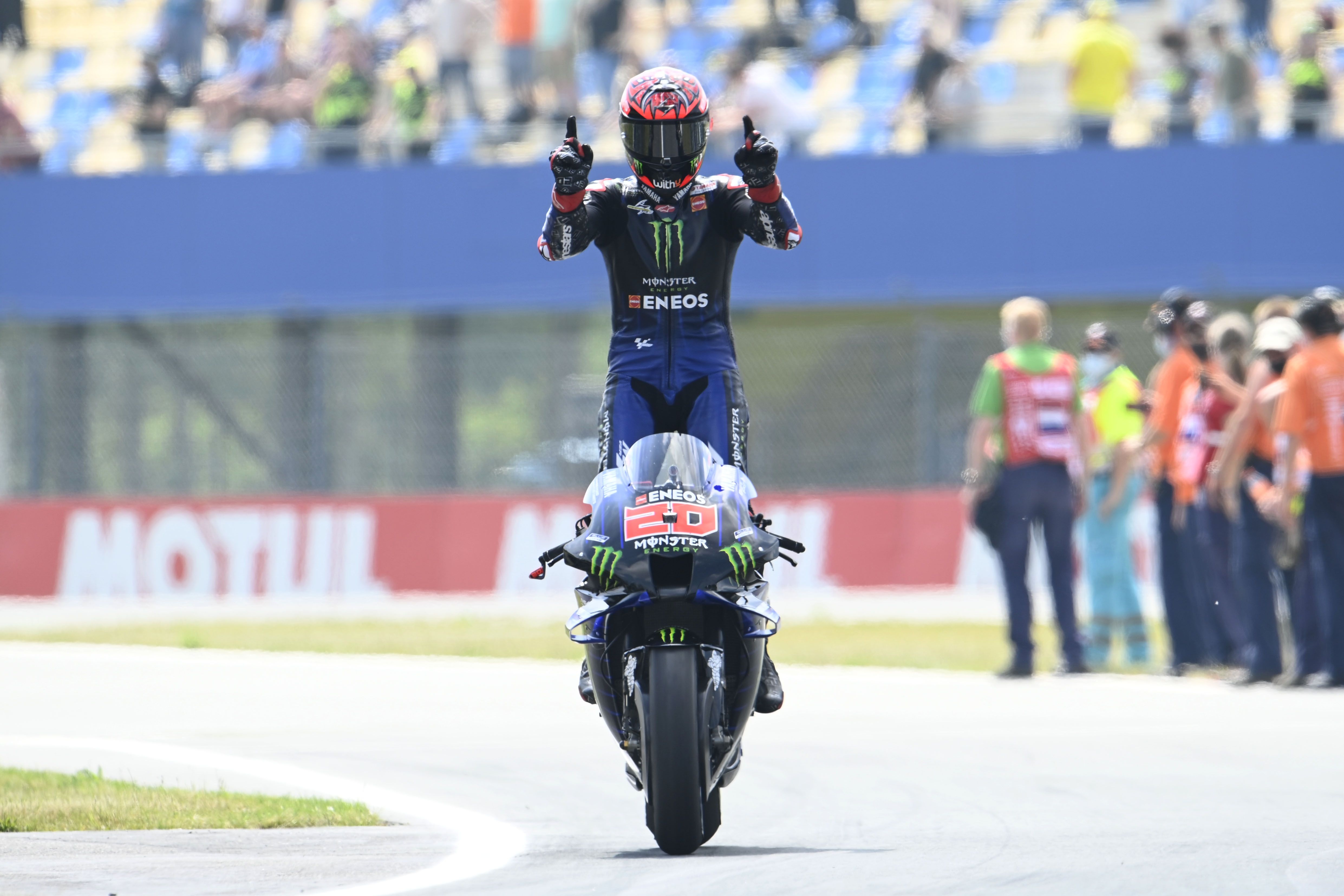 Fabio Quartararo firma su Grand Slam antes de las vacaciones