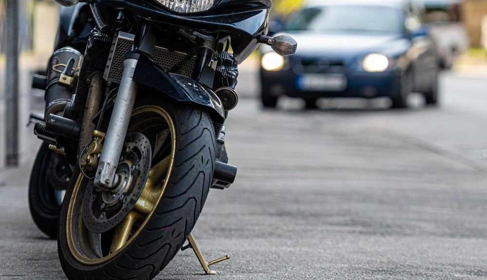 Horquilla de la moto. Fuente: iStock/Askolds Horquilla de la moto. Fuente: iStock/Askolds