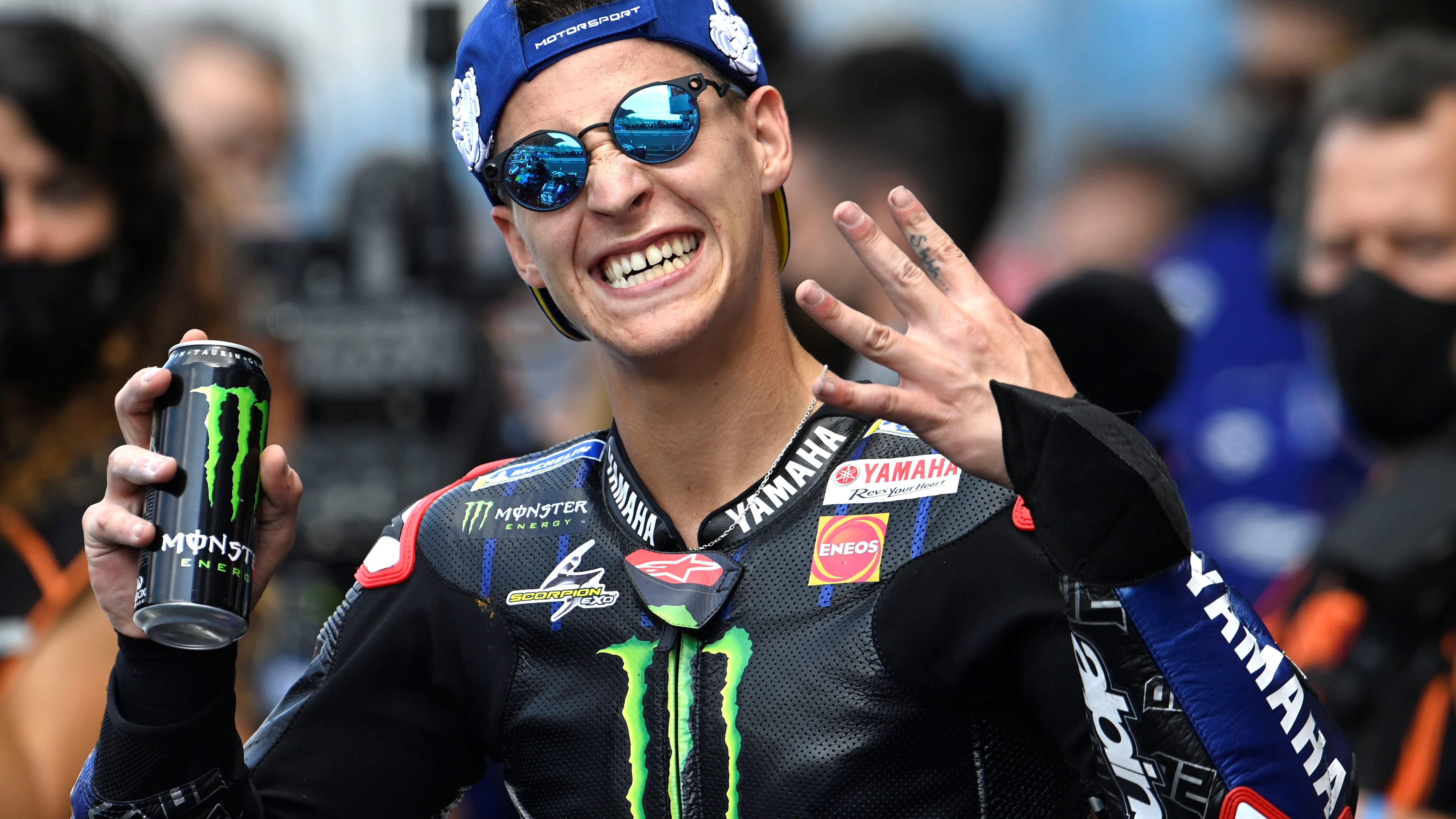 Fabio Quartararo indica que lleva cuatro victorias en este 2021