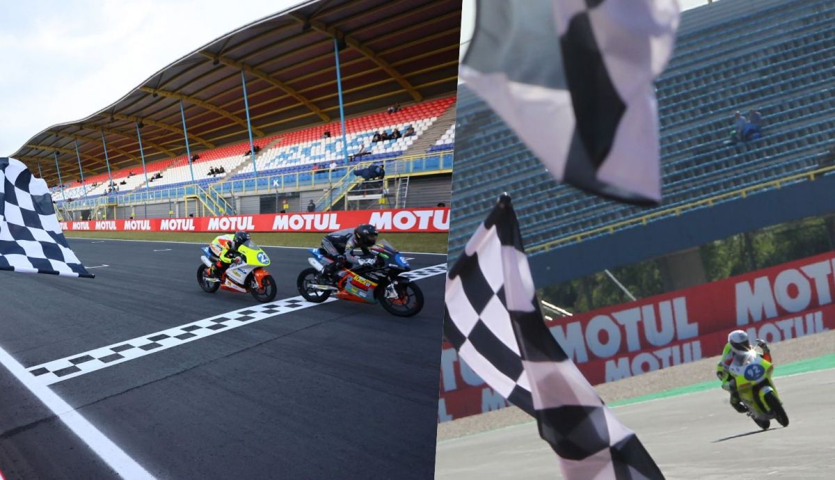 Lorenz Luciano se impuso a Stepan Zuda en la primera carrera, con Rossi Moor ganando la segunda en solitario Lorenz Luciano se impuso a Stepan Zuda en la primera carrera, con Rossi Moor ganando la segunda en solitario