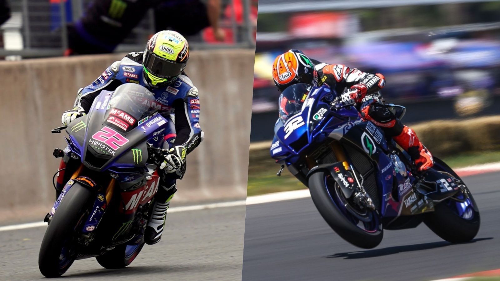 Jason O'Halloran y Jake Gagne han arrasado con sus Yamaha en el BSB y el MotoAmerica respectivamente