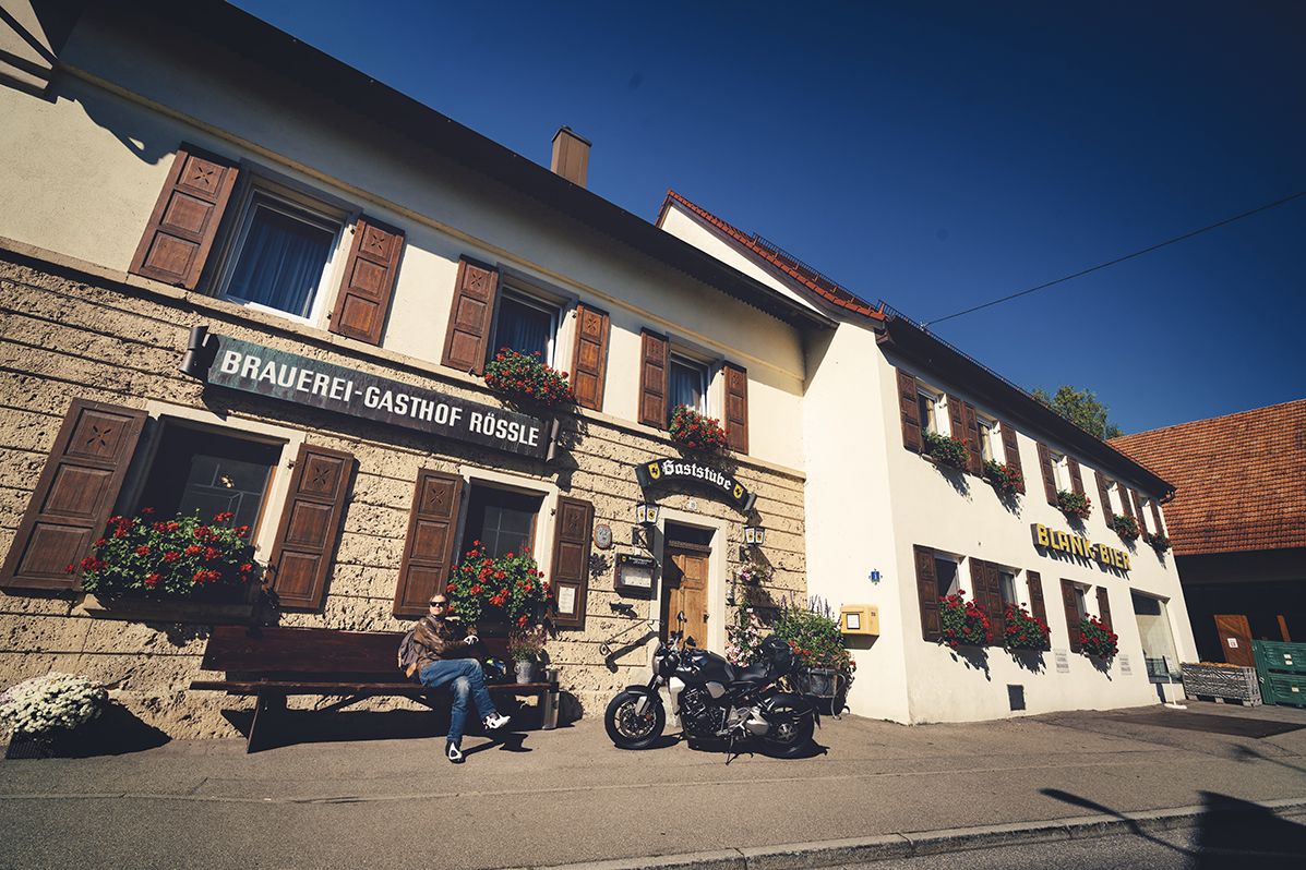 Viaje en moto por Baviera.